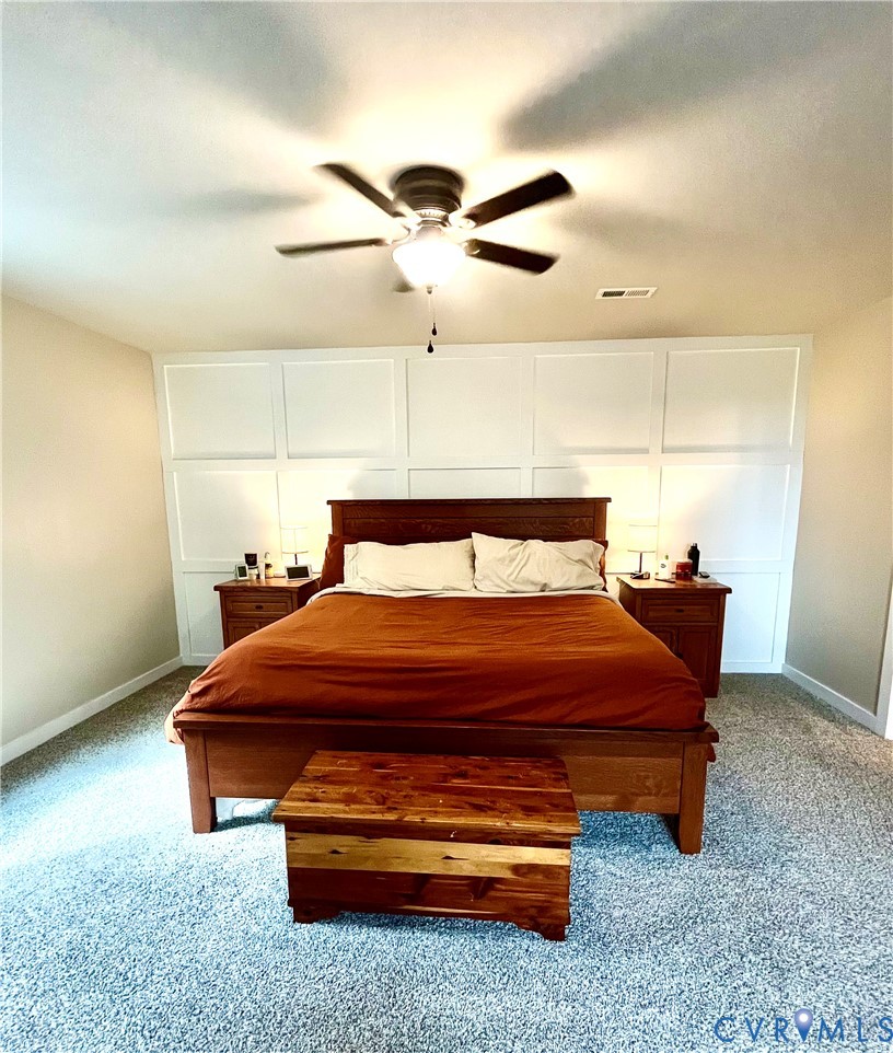 2267 Carys Creek Rd Fork Union Fork Union, VA 23055 - Photo 25 of 25 a bedroom with a bed and ceiling fan