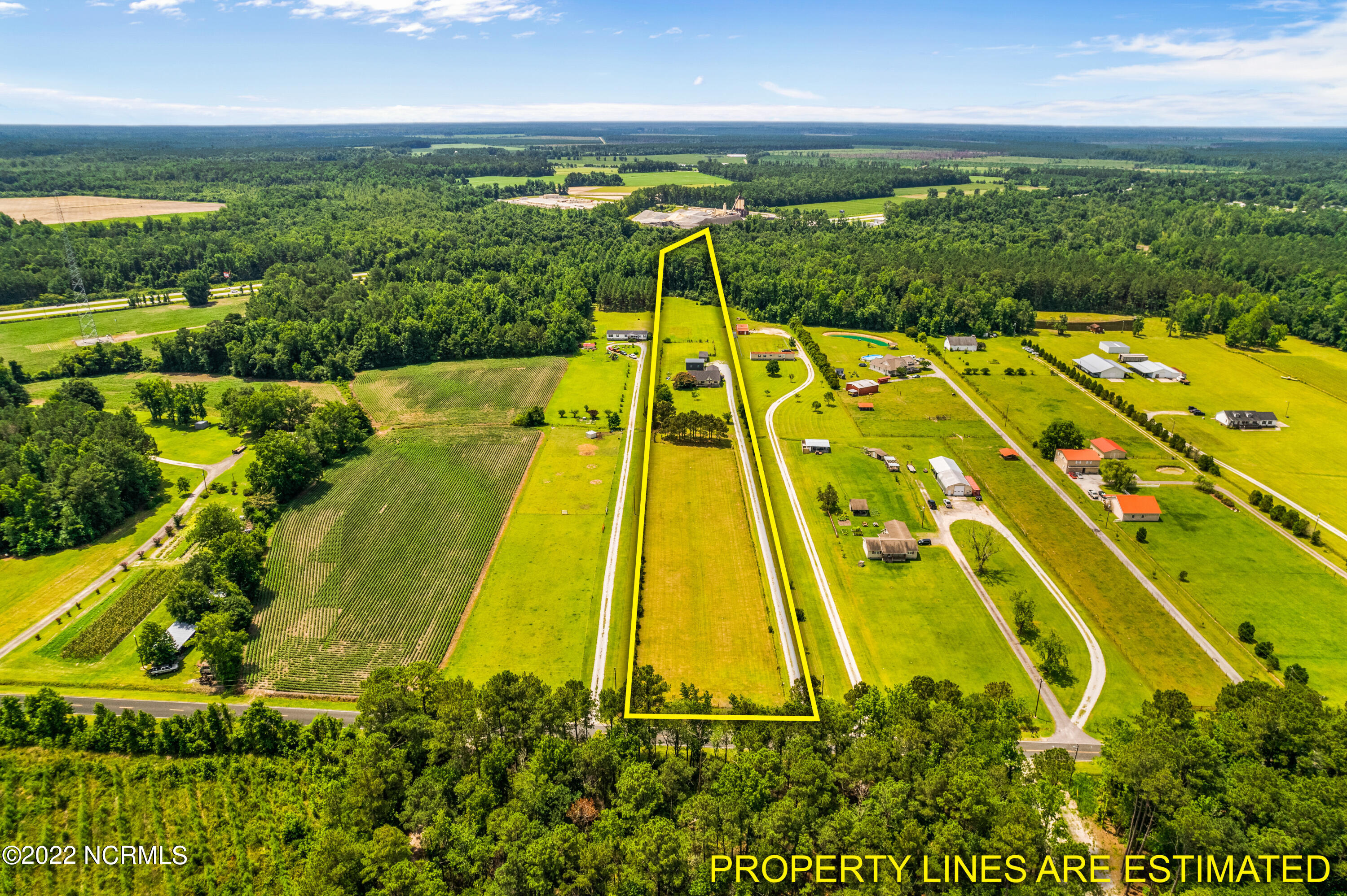 1388 Deppe Loop Road Maysville, NC 28555 - Photo 3 of 29 Drone view