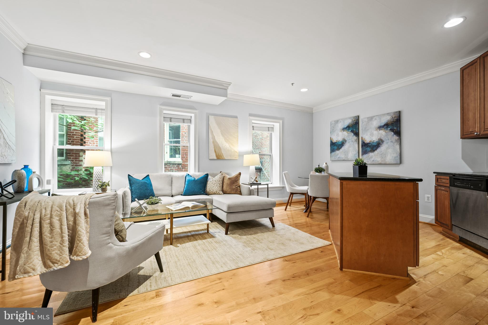 1740 18th Street Northwest, Unit 202 Washington, DC 20009 - Photo 3 of 24 Open layout - so rare in Dupont.