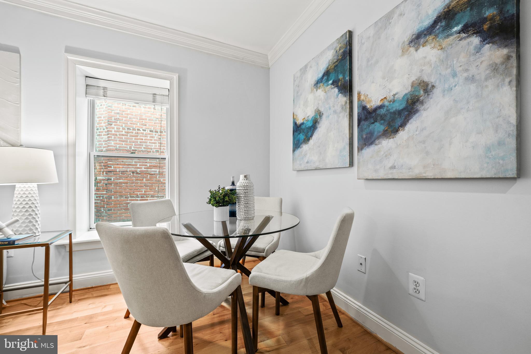1740 18th Street Northwest, Unit 202 Washington, DC 20009 - Photo 4 of 24 Room for a dining room set up.