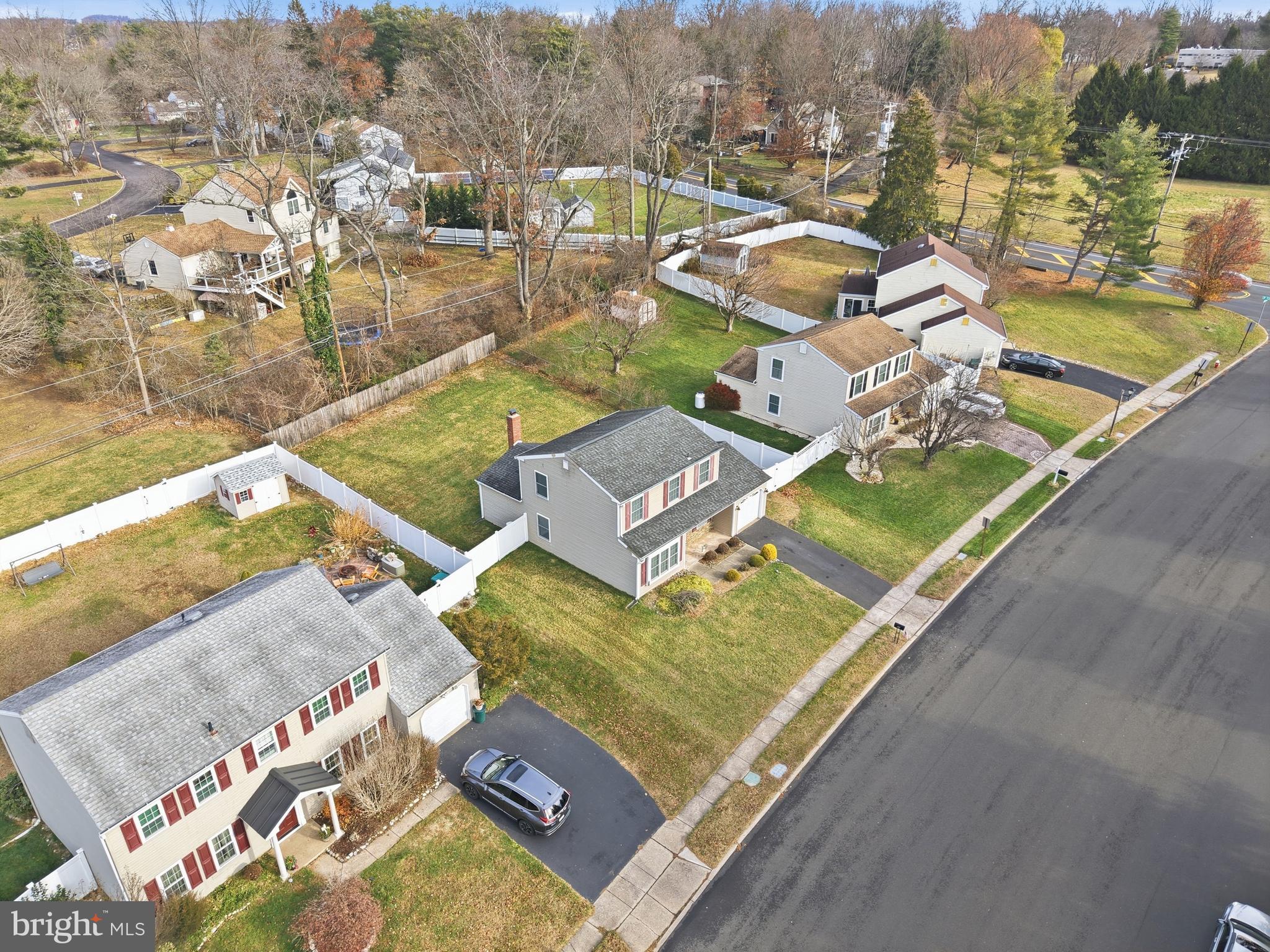 17 Alberts Way Langhorne, PA 19047 - Photo 31 of 35 an aerial view of residential houses with outdoor space