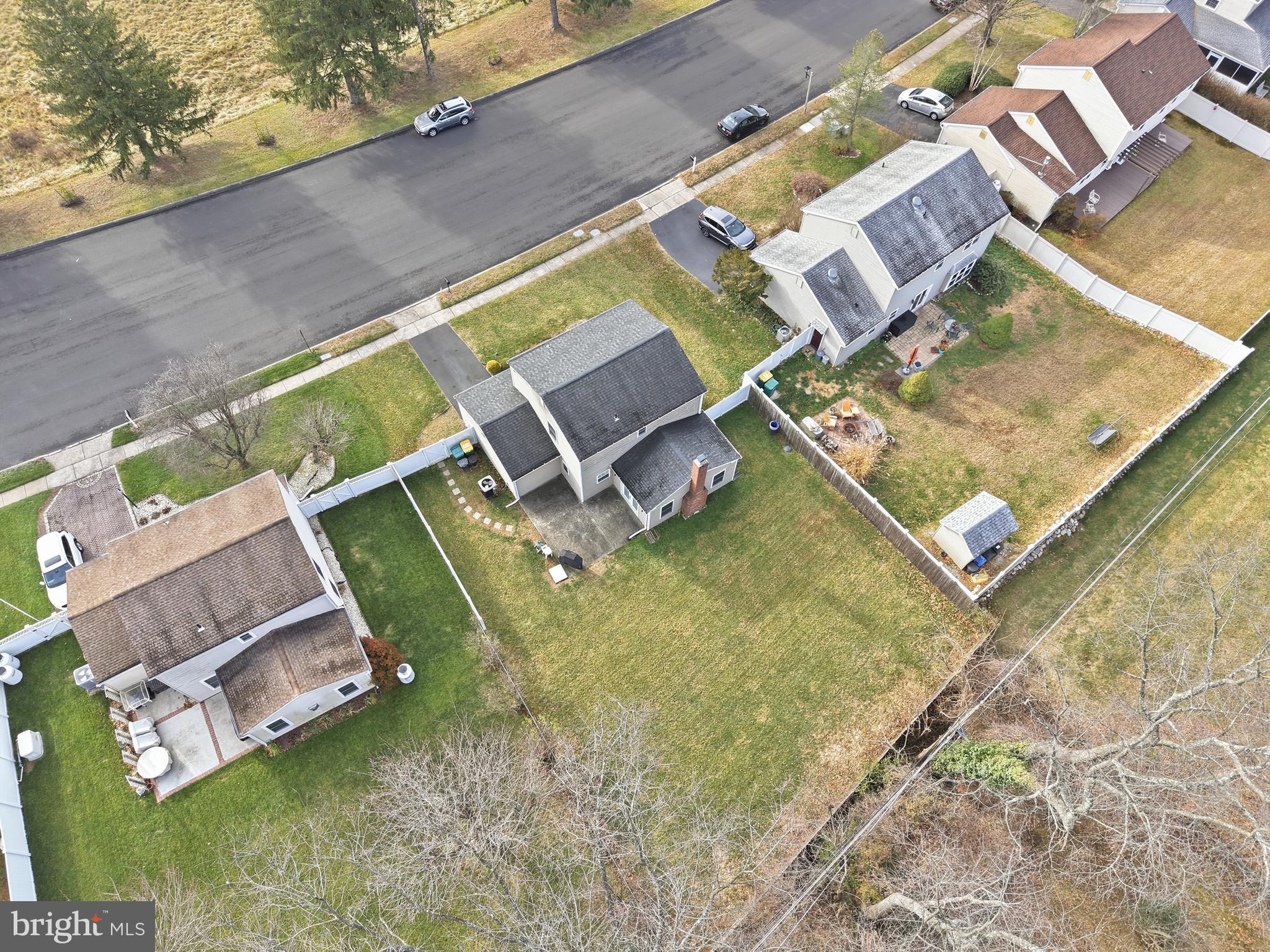 17 Alberts Way Langhorne, PA 19047 - Photo 35 of 35 an aerial view of residential house with outdoor space and swimming pool