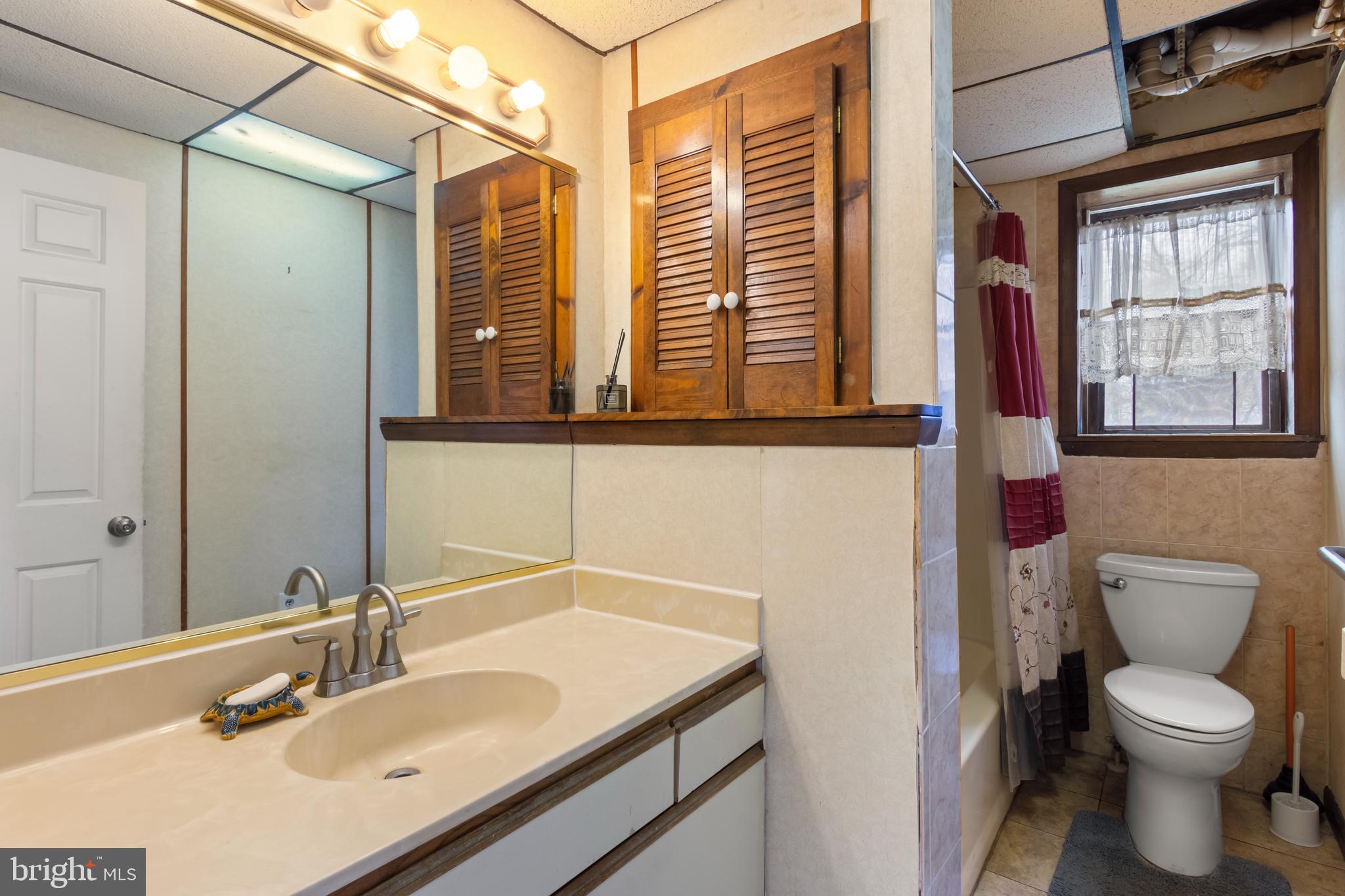4047 Ridge Road Westminster, MD 21157 - Photo 18 of 112 a bathroom with a sink a toilet and a mirror