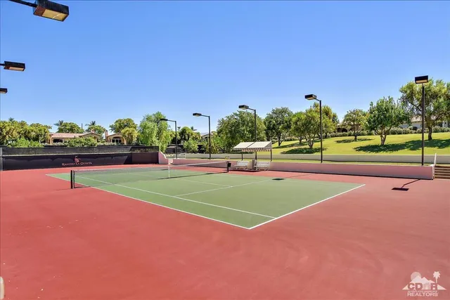 a view of a tennis court