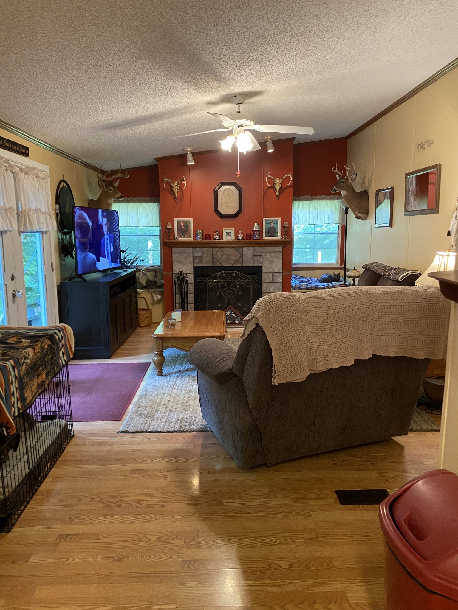 7549 King Road Fairview, TN 37062 - Photo 7 of 29 a living room with furniture and a fireplace