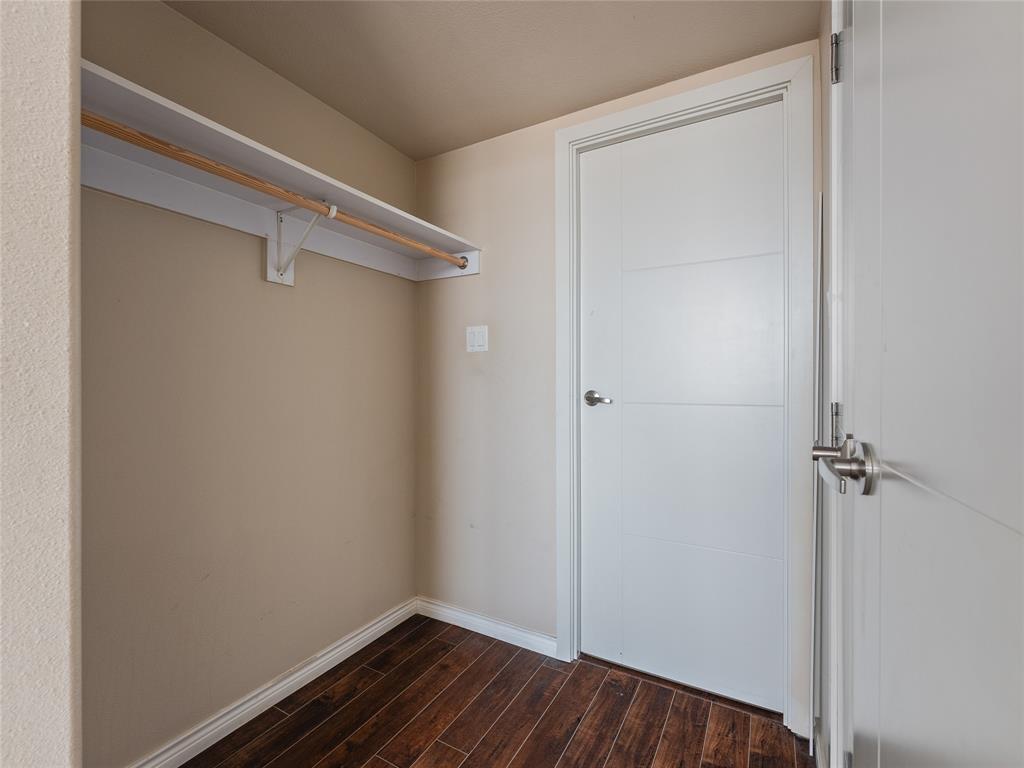 1100 West Trinity Mills Road, Unit 3032 Carrollton, TX 75006 - Photo 16 of 31 a view of small space with wooden floor