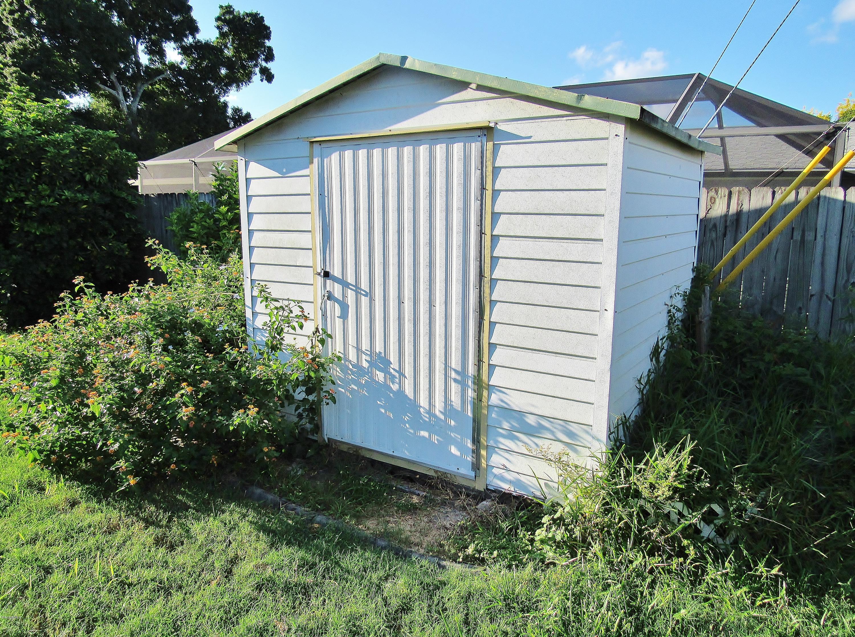914 Jefferson Road Rockledge, FL 32955 - Photo 19 of 19 Storage Shed