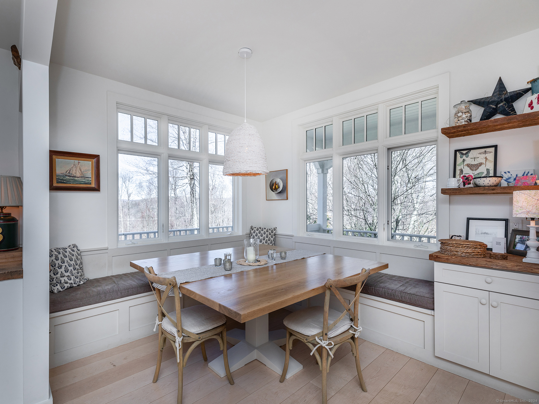 96 Kinney Hill Road New Preston Marble Dale, CT 06777 - Photo 12 of 36 a dining room with furniture and window