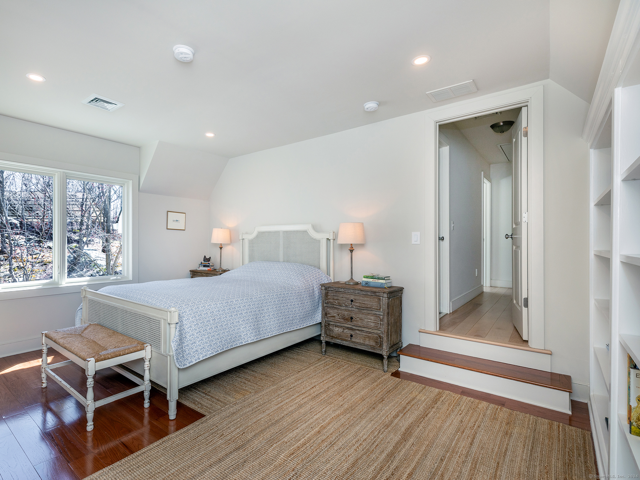96 Kinney Hill Road New Preston Marble Dale, CT 06777 - Photo 21 of 36 a bedroom with a bed and window