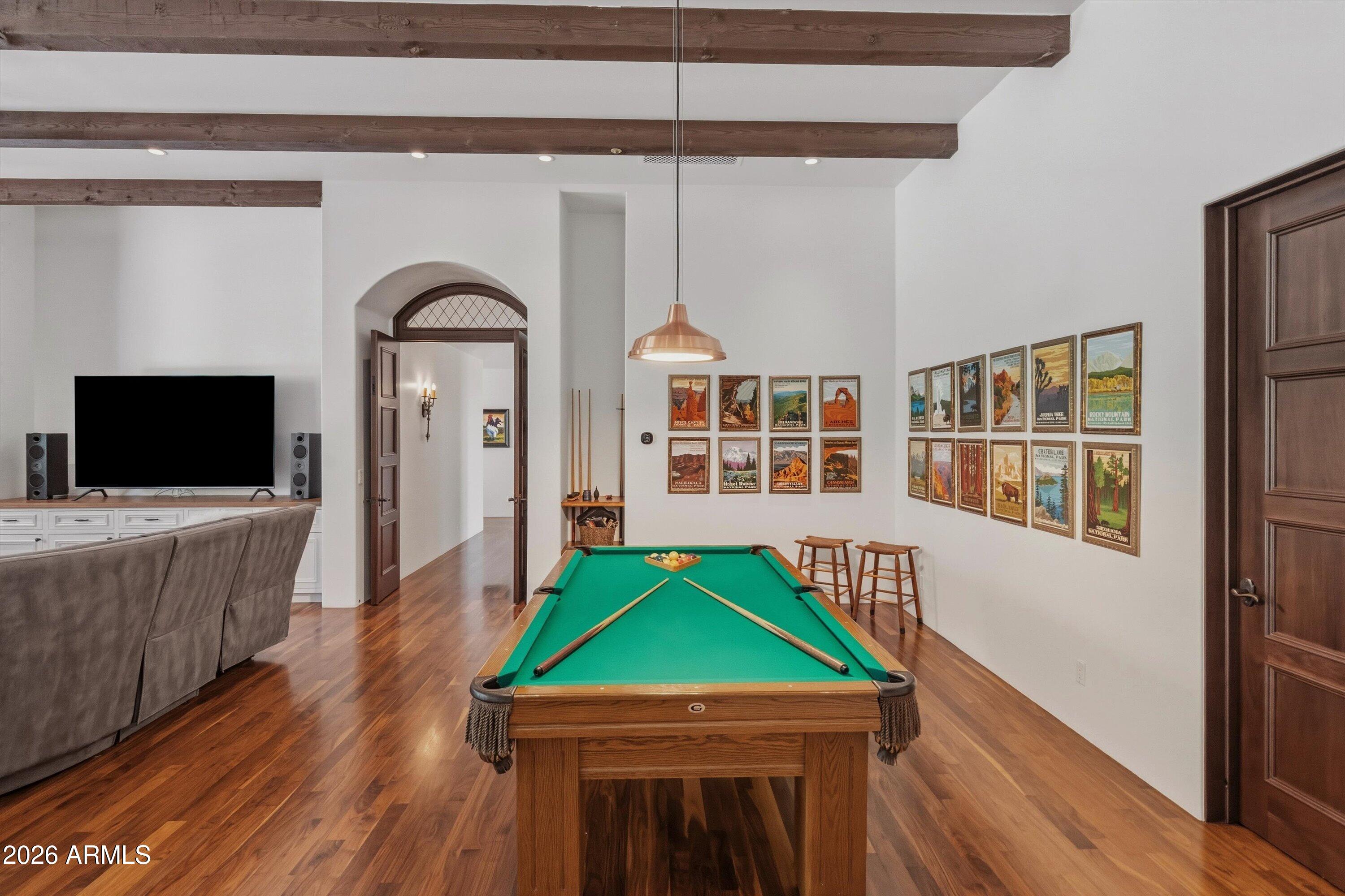 5434 East Camel Hill Road Phoenix, AZ 85018 - Photo 39 of 147 039-Family Room and Bar