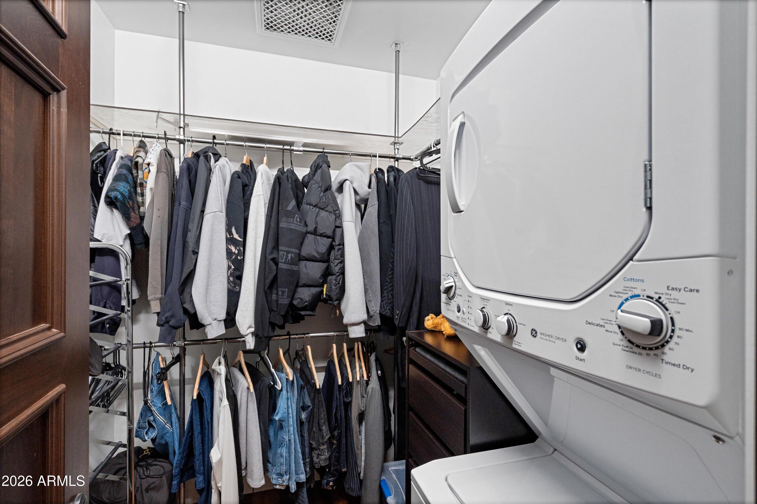 5434 East Camel Hill Road Phoenix, AZ 85018 - Photo 71 of 147 071-Closet with Washer_Dryer