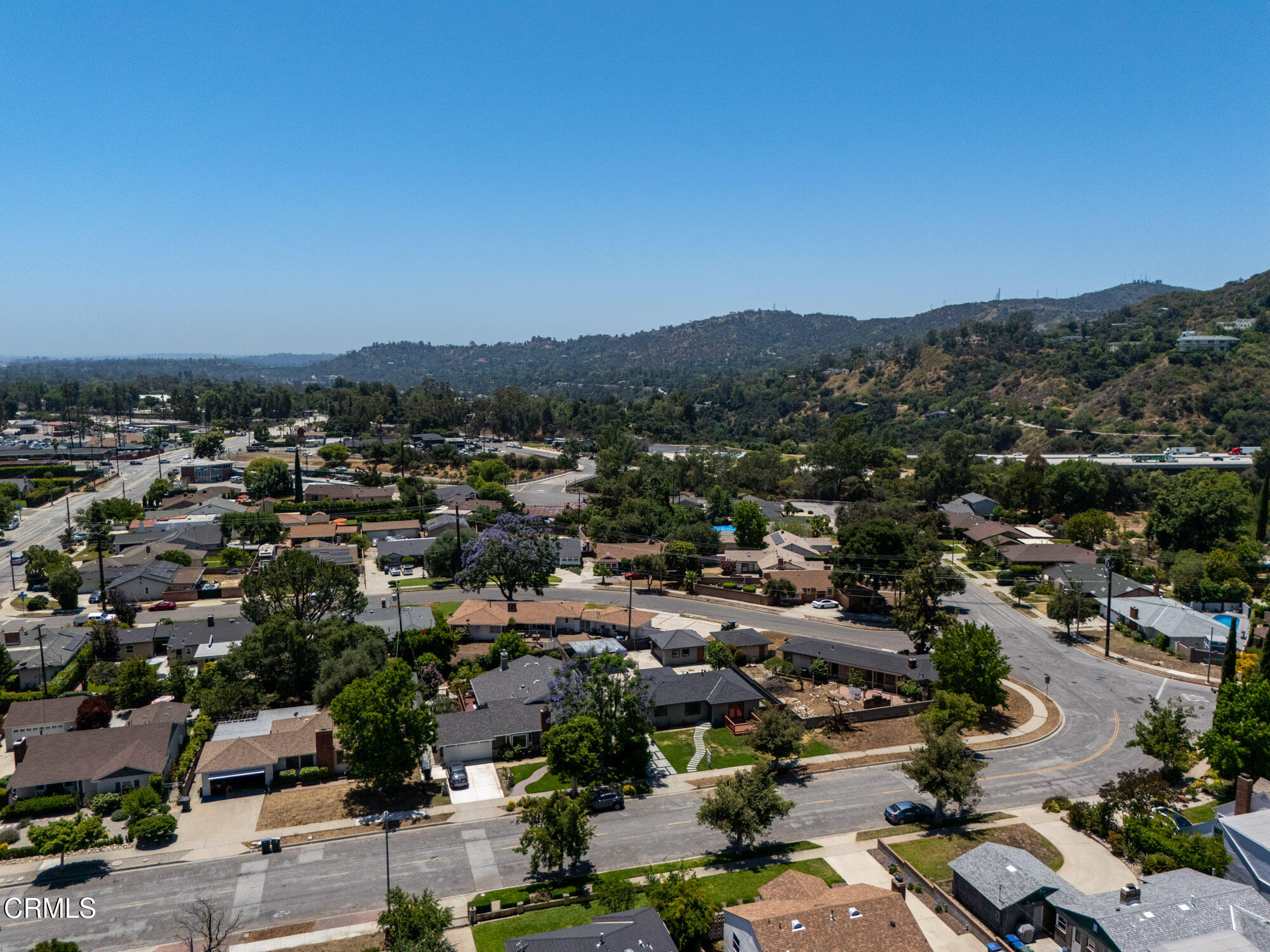 890 Arwin Street Pasadena, CA 91103 - Photo 34 of 40 an aerial view of a city