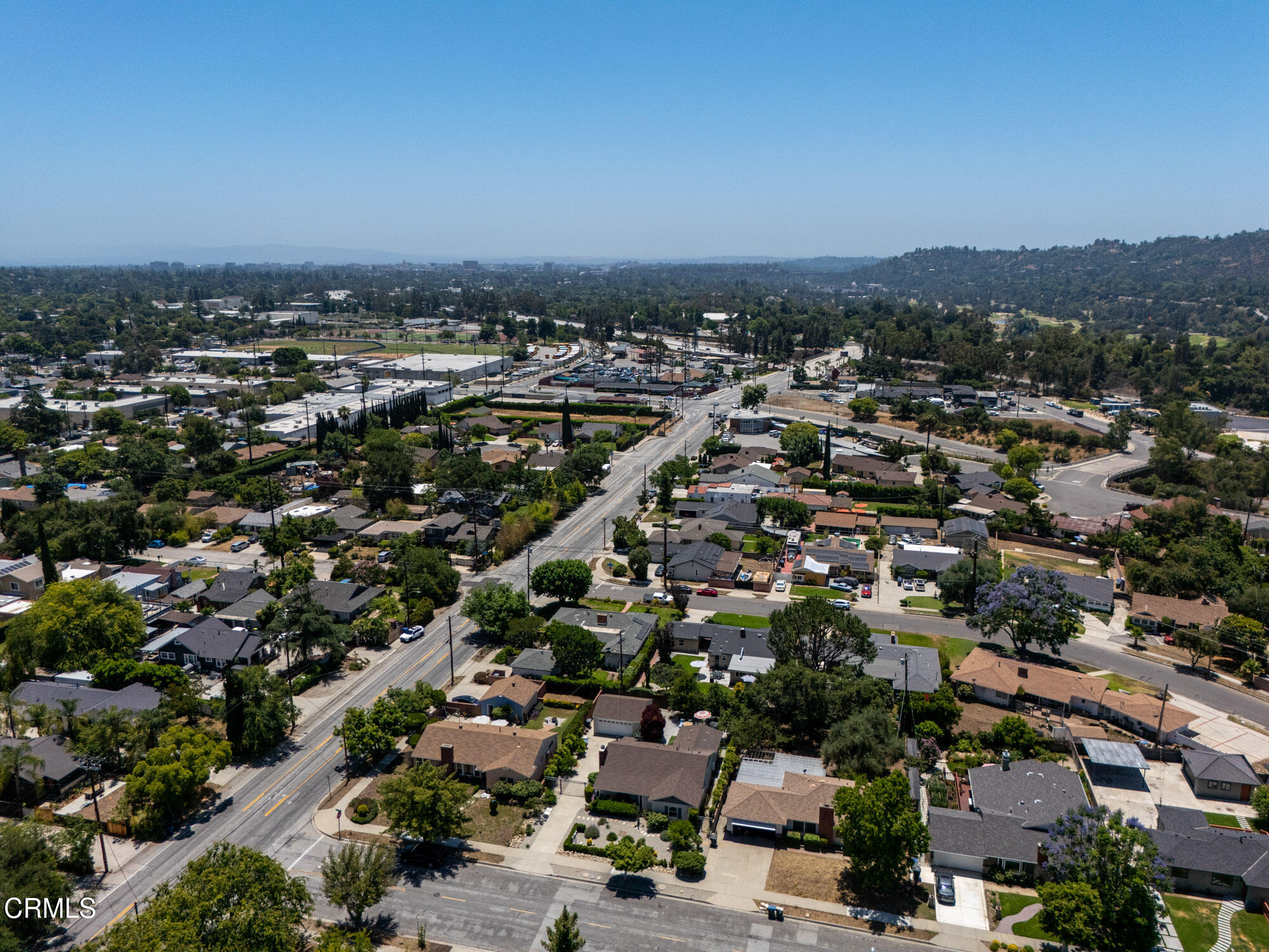 890 Arwin Street Pasadena, CA 91103 - Photo 35 of 40 an aerial view of a city