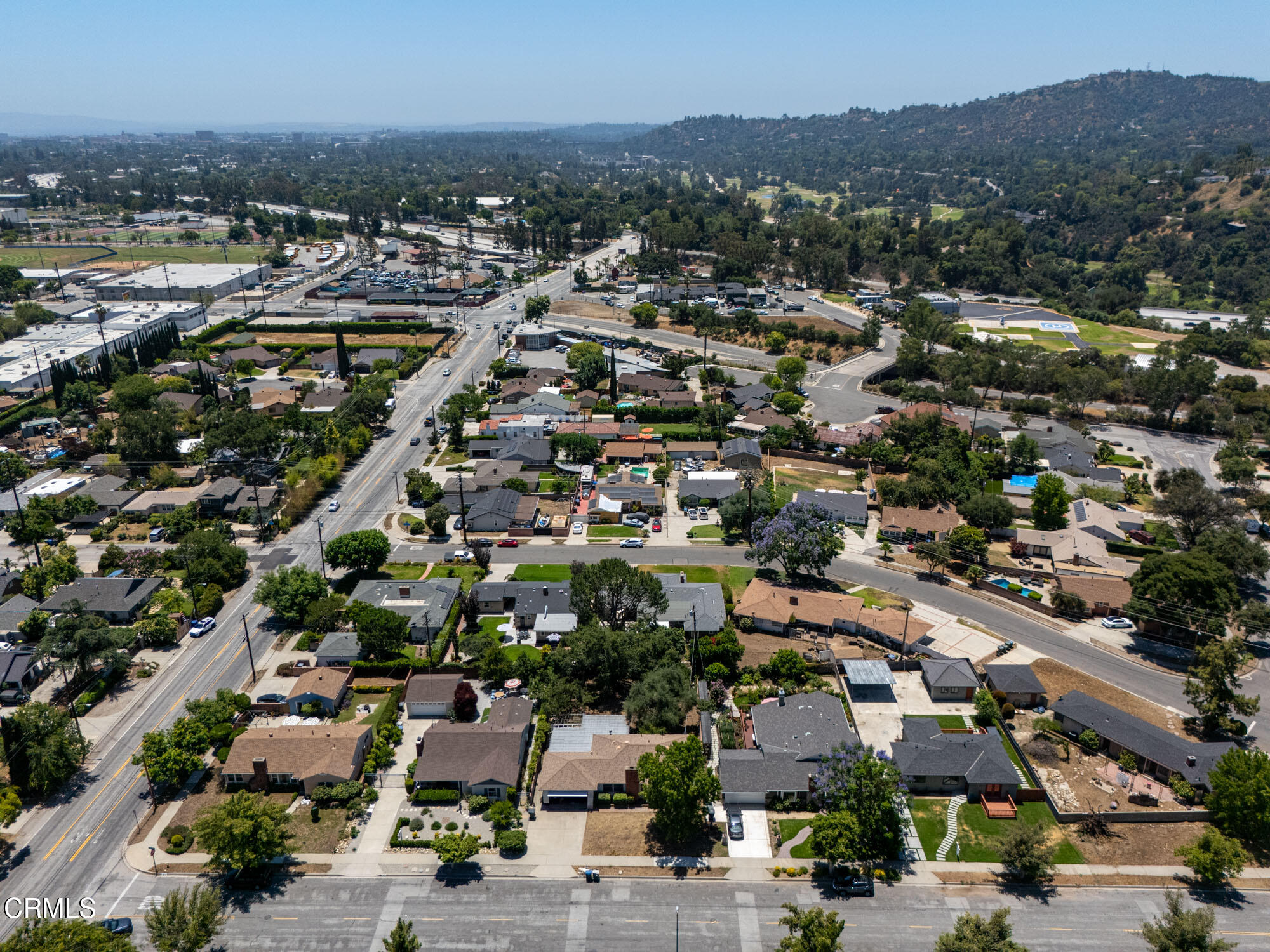 890 Arwin Street Pasadena, CA 91103 - Photo 36 of 40 an aerial view of a city