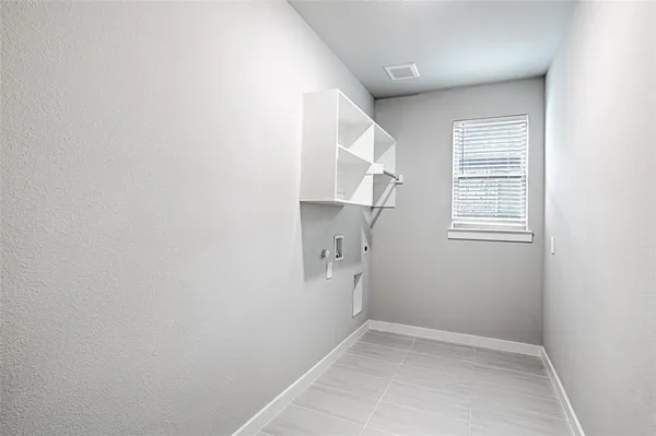 a view of hallway with window