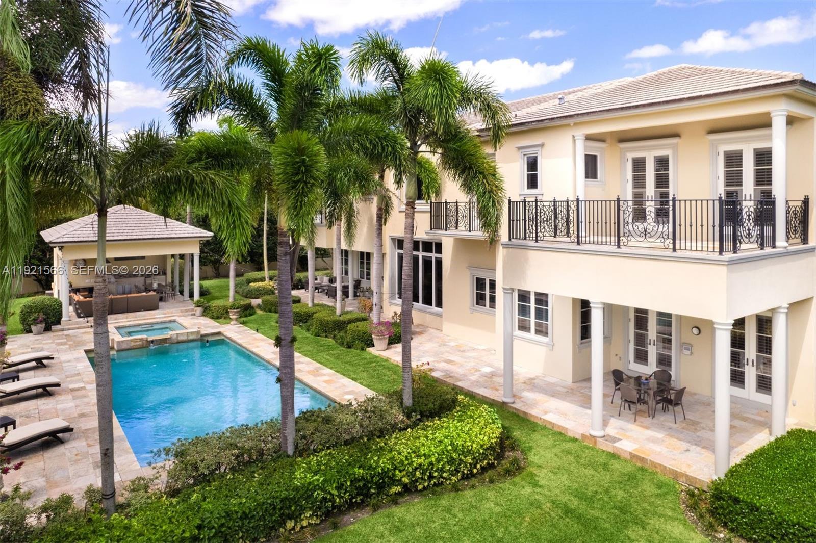 8010 Ponce De Leon Road Miami, FL 33143 - Photo 15 of 31 a house view with a garden space