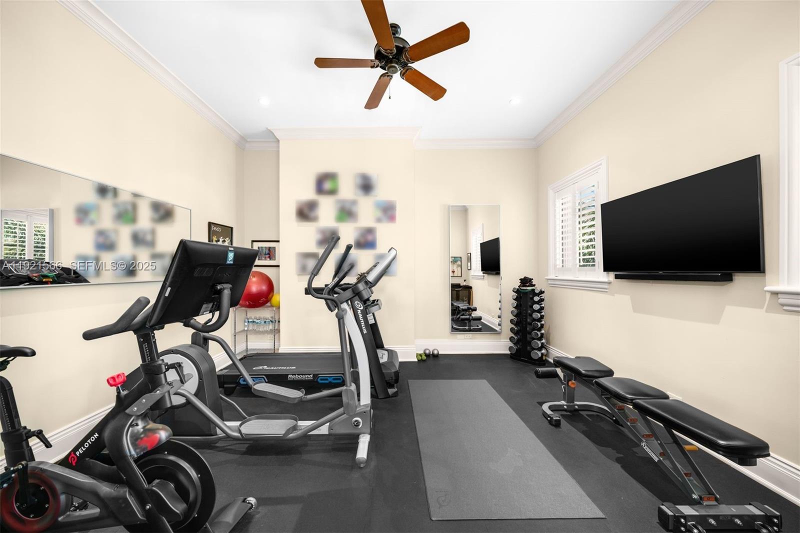 8010 Ponce De Leon Road Miami, FL 33143 - Photo 17 of 26 a view of a room with gym equipment