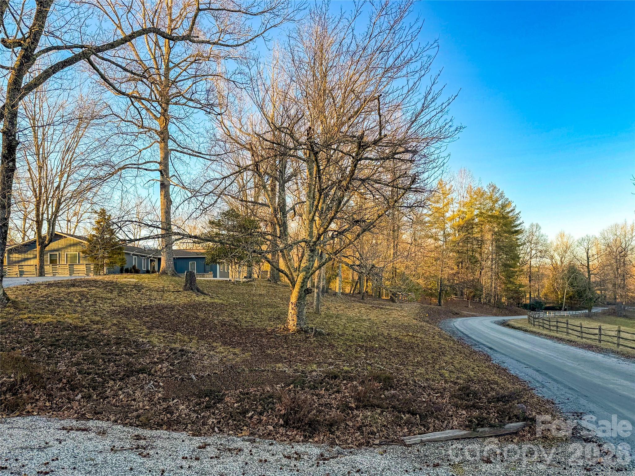 550 South River Road Tryon, NC 28782 - Photo 2 of 47 a view of a yard with a house in the background