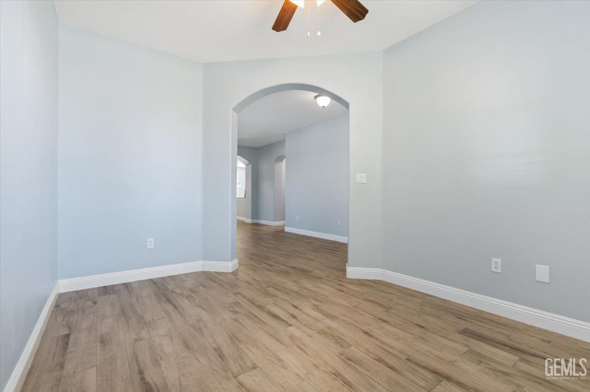 Undisclosed Address Bakersfield, CA 93312 - Photo 27 of 45 wooden floor in an empty room