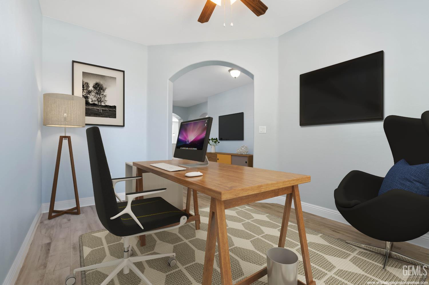 Undisclosed Address Bakersfield, CA 93312 - Photo 6 of 45 a view of a livingroom with furniture and a flat screen tv