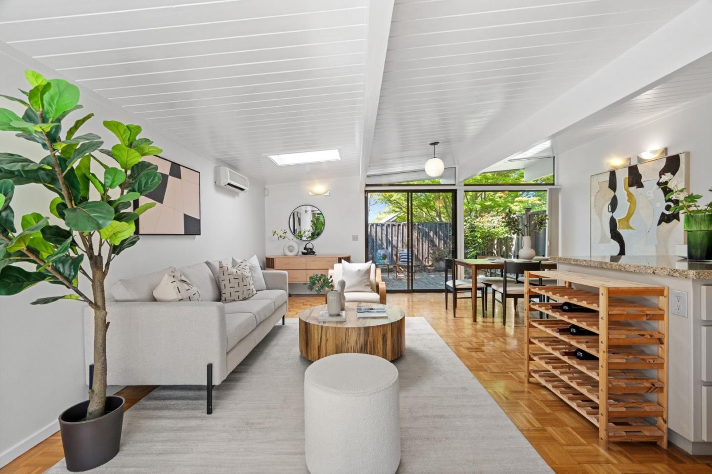 2018 Adele Place San Jose, CA 95125 - Photo 12 of 46 a living room with furniture and a large window