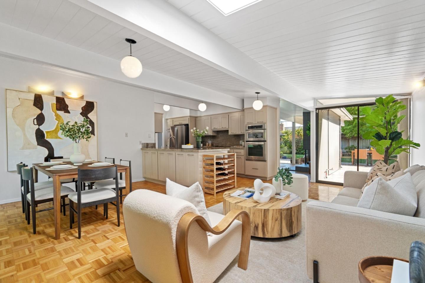 2018 Adele Place San Jose, CA 95125 - Photo 14 of 46 a living room with furniture and a large window