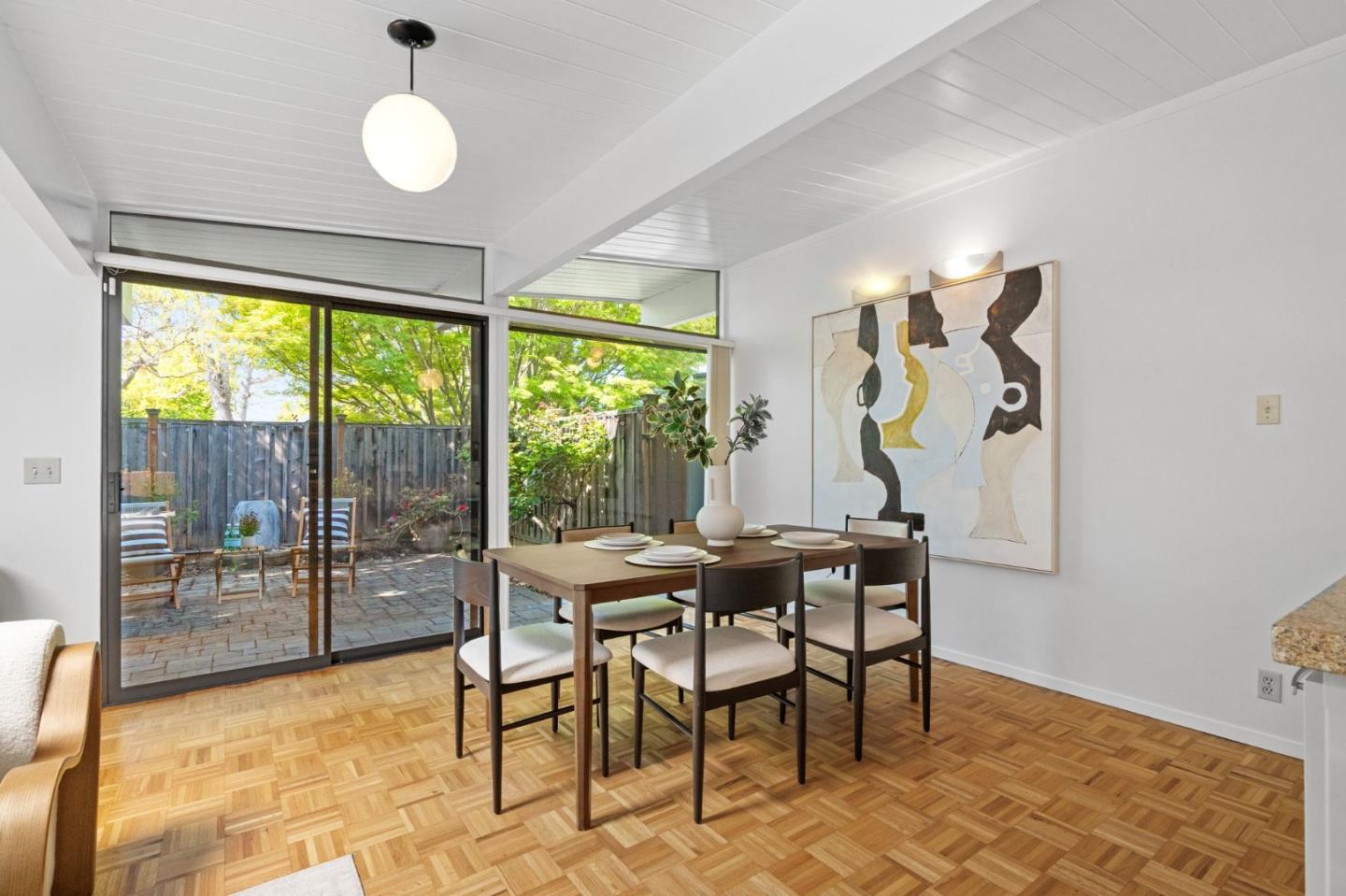 2018 Adele Place San Jose, CA 95125 - Photo 15 of 46 a dining room with furniture and wooden floor