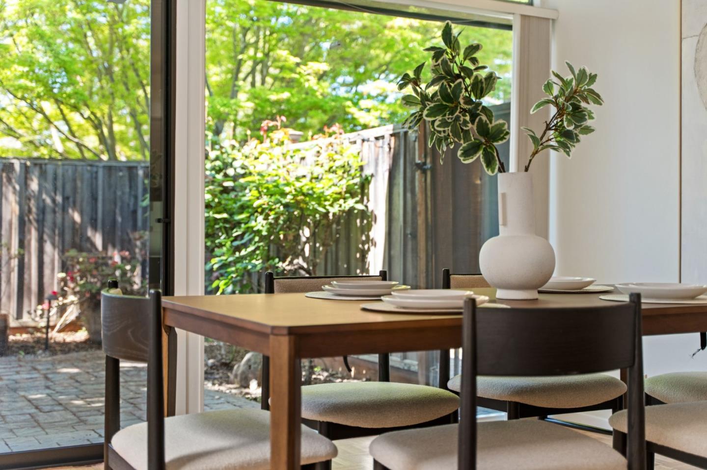 2018 Adele Place San Jose, CA 95125 - Photo 16 of 46 a view of a dining room with furniture window and wooden floor