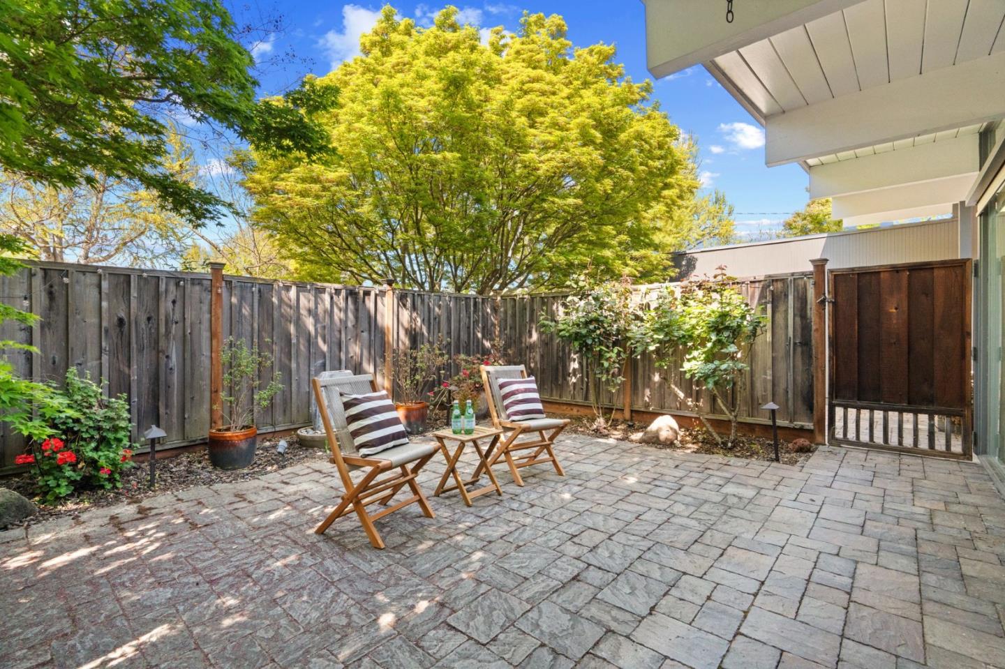 2018 Adele Place San Jose, CA 95125 - Photo 18 of 46 a view of a bench in the backyard