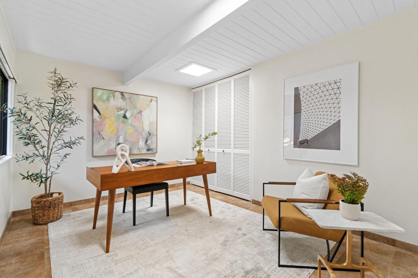 2018 Adele Place San Jose, CA 95125 - Photo 28 of 46 a work room with furniture and wooden floor