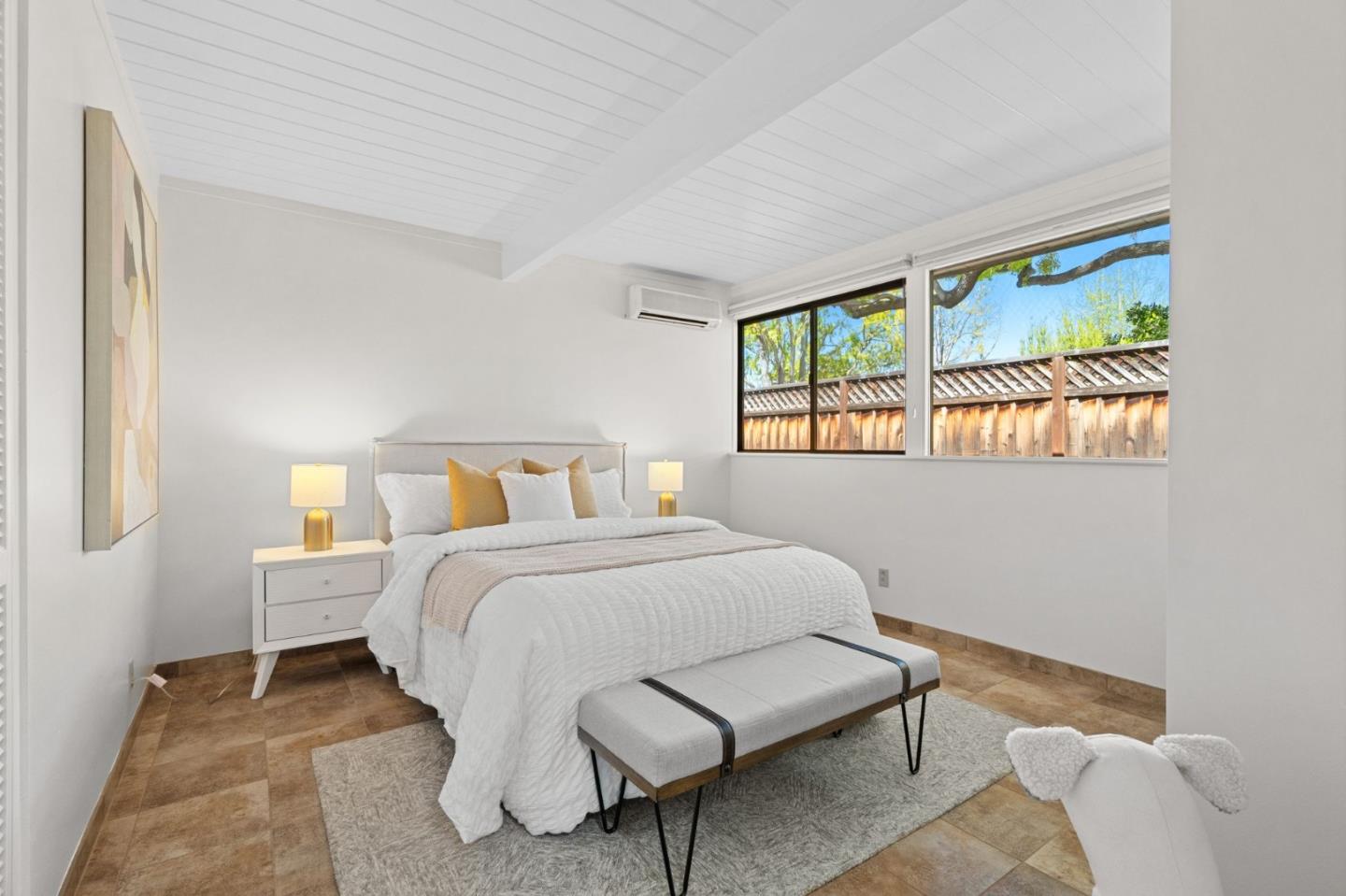 2018 Adele Place San Jose, CA 95125 - Photo 30 of 46 a bedroom with a bed and a large window