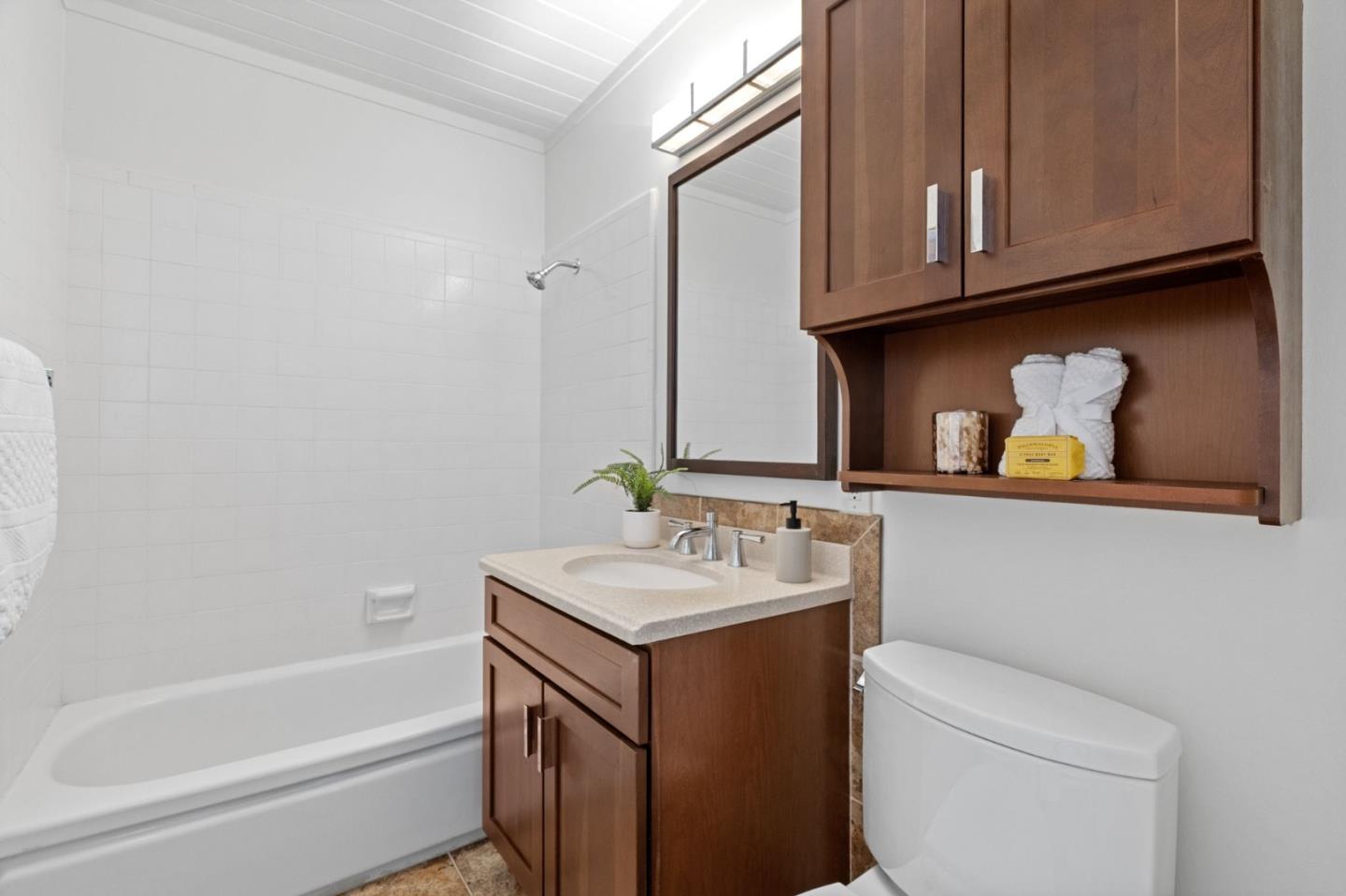 2018 Adele Place San Jose, CA 95125 - Photo 32 of 46 a bathroom with a sink a toilet and bathtub