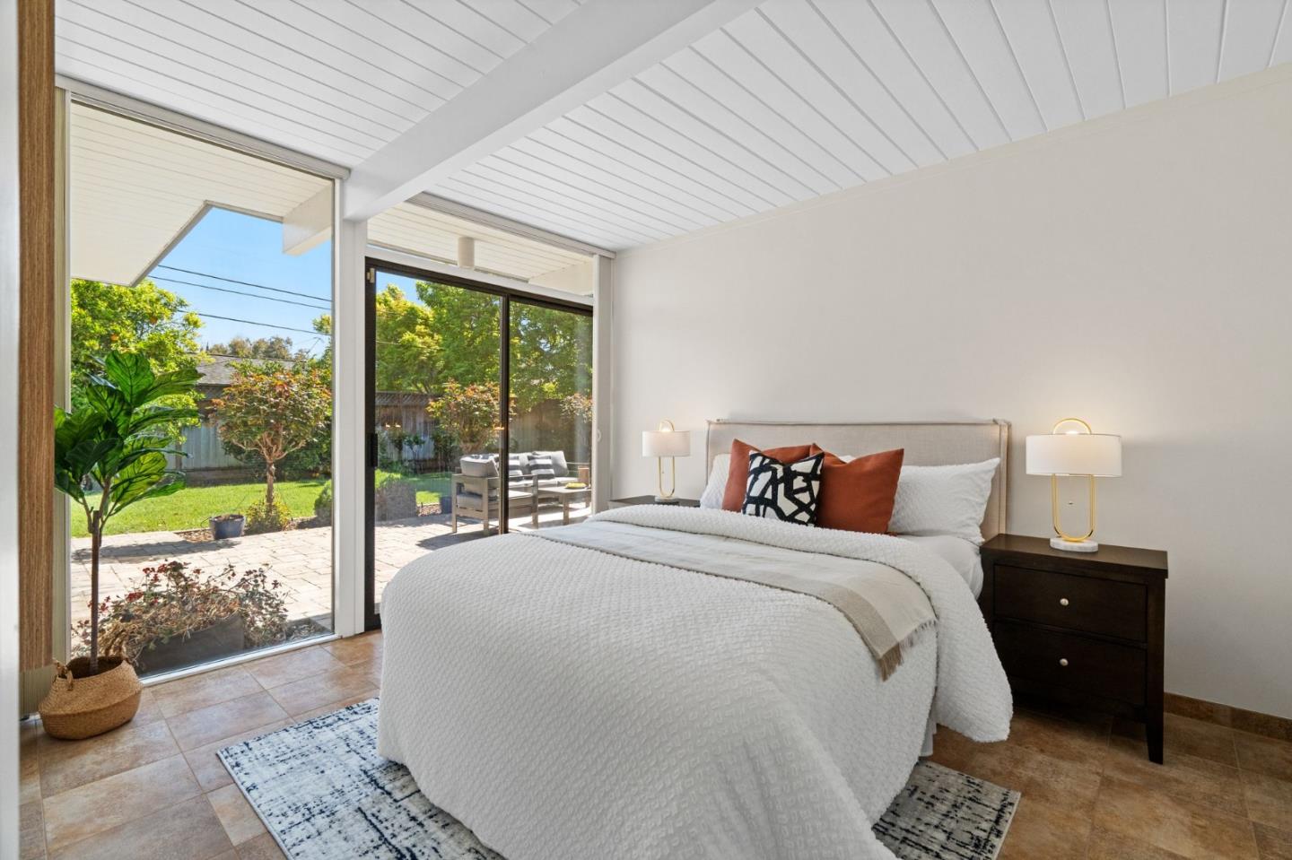 2018 Adele Place San Jose, CA 95125 - Photo 34 of 46 a bed room with a bed and a large window