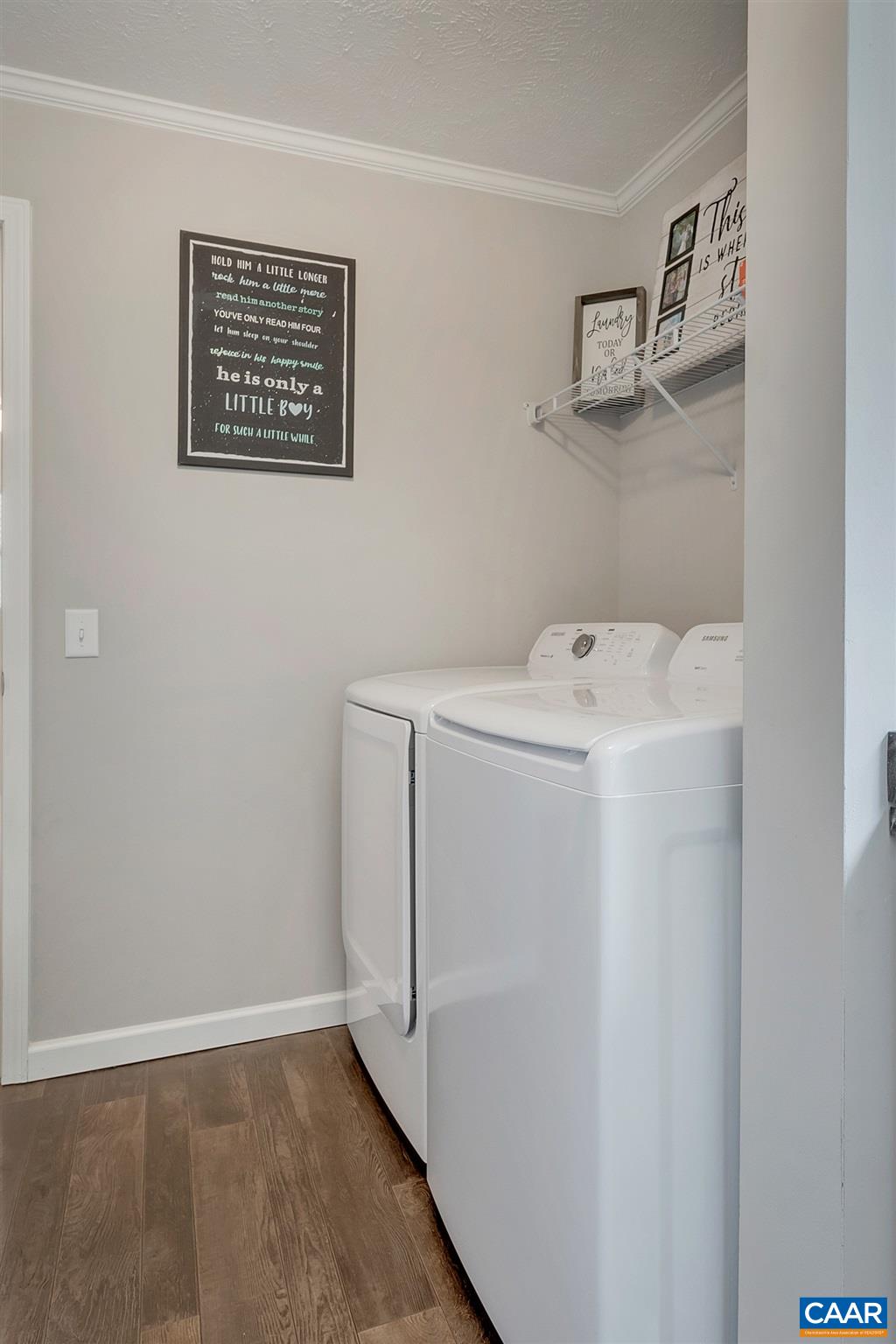 4491 Amicus Road Ruckersville, VA 22968 - Photo 19 of 37 a utility room with dryer and washer