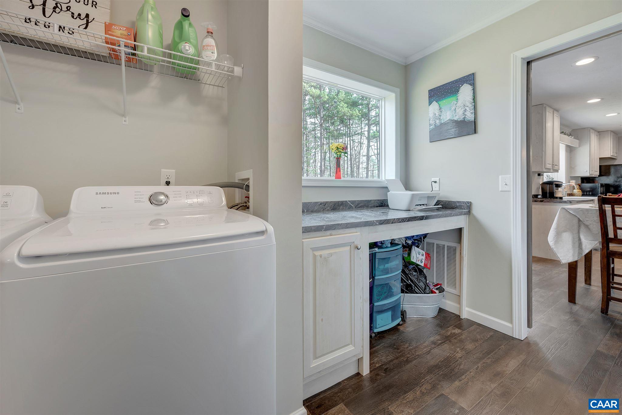 4491 Amicus Road Ruckersville, VA 22968 - Photo 20 of 37 a utility room with dryer and washer