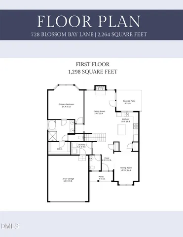 $599,900 | 728 Blossom Bay Lane, Apex, NC 27523