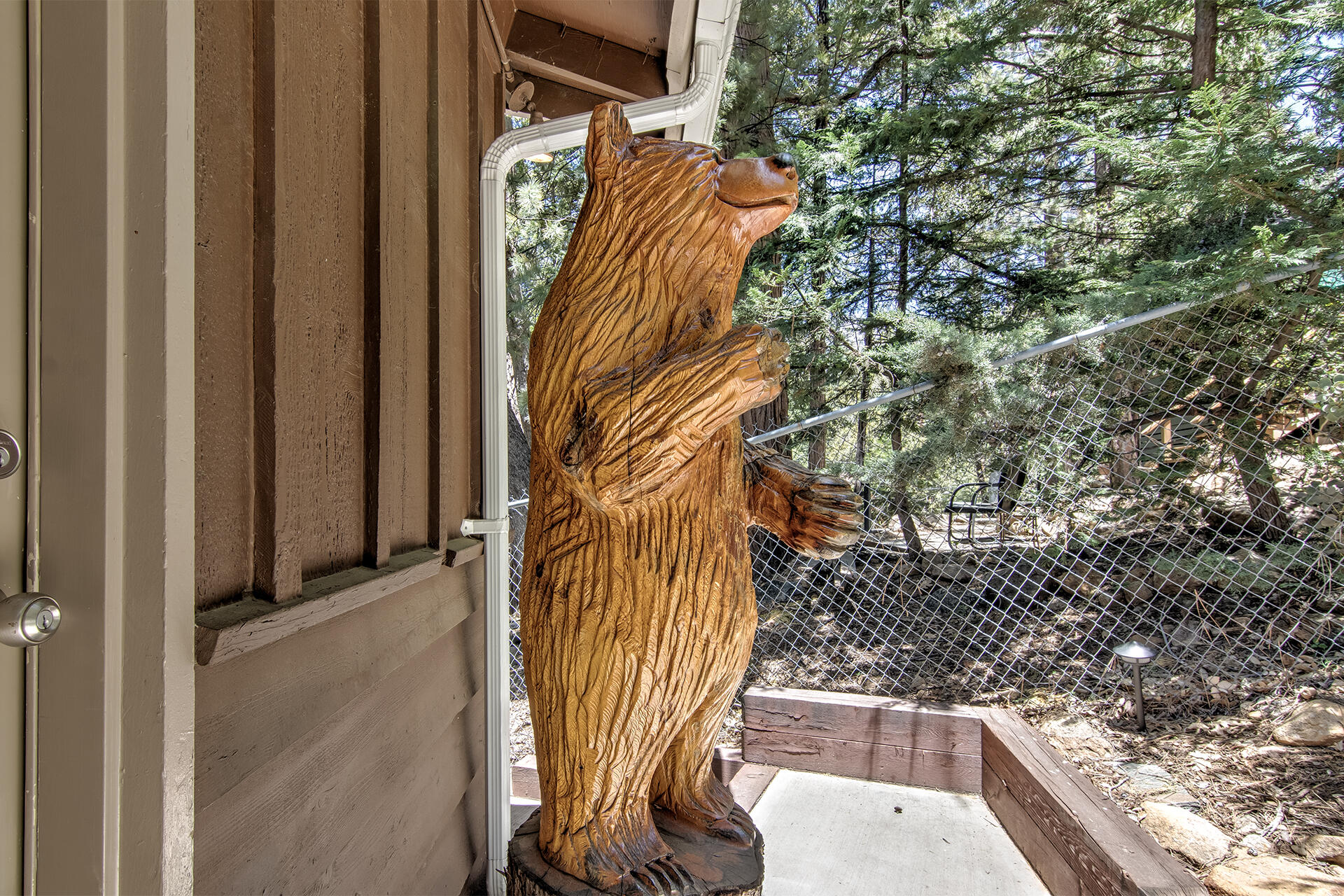 25770 Scenic Drive Idyllwild, CA 92549 - Photo 42 of 51 a view of a door and a yard