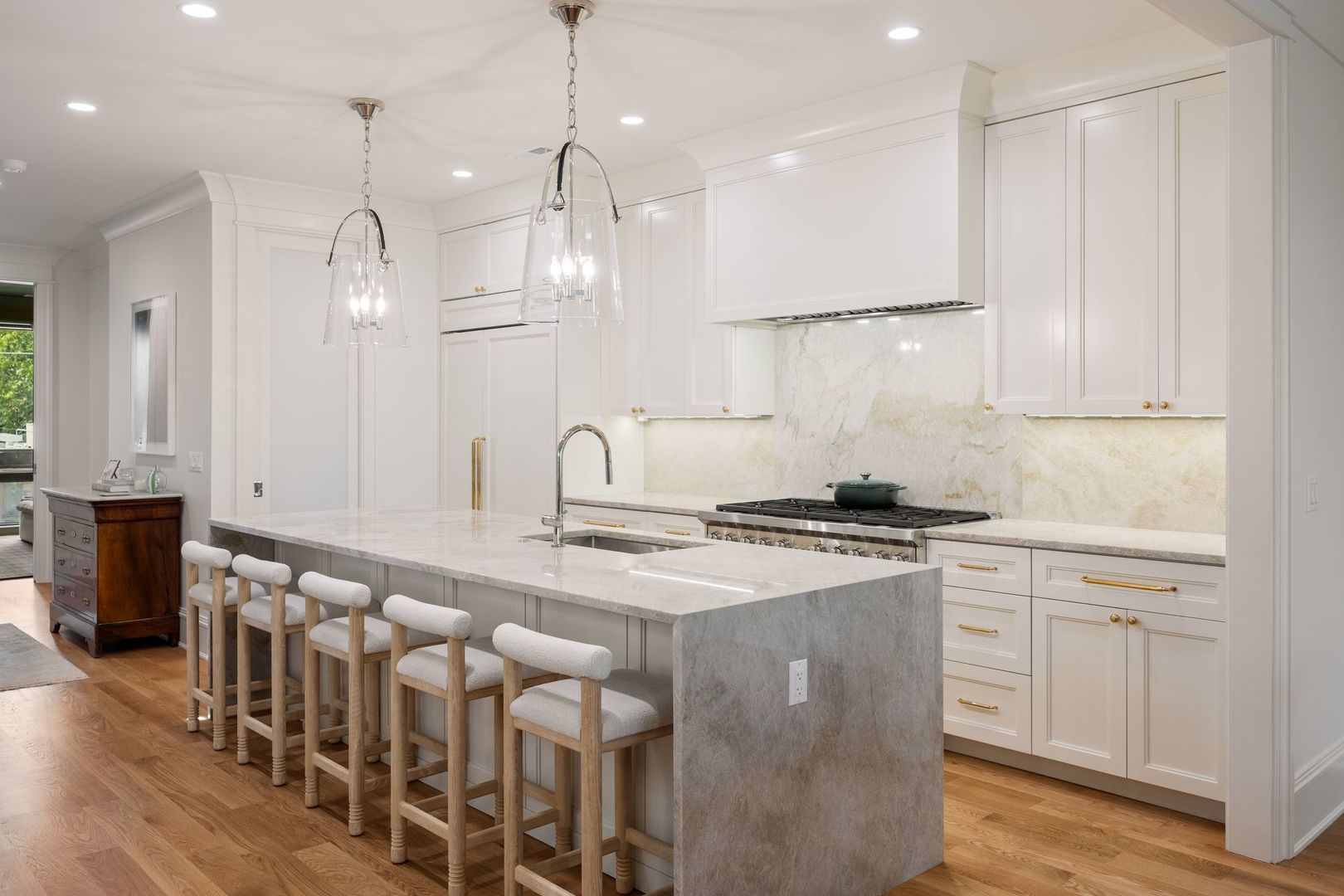 2034 North Mohawk Street, Unit 3 Chicago, IL 60614 - Photo 14 of 46 a kitchen with stainless steel appliances granite countertop a sink a stove and a refrigerator