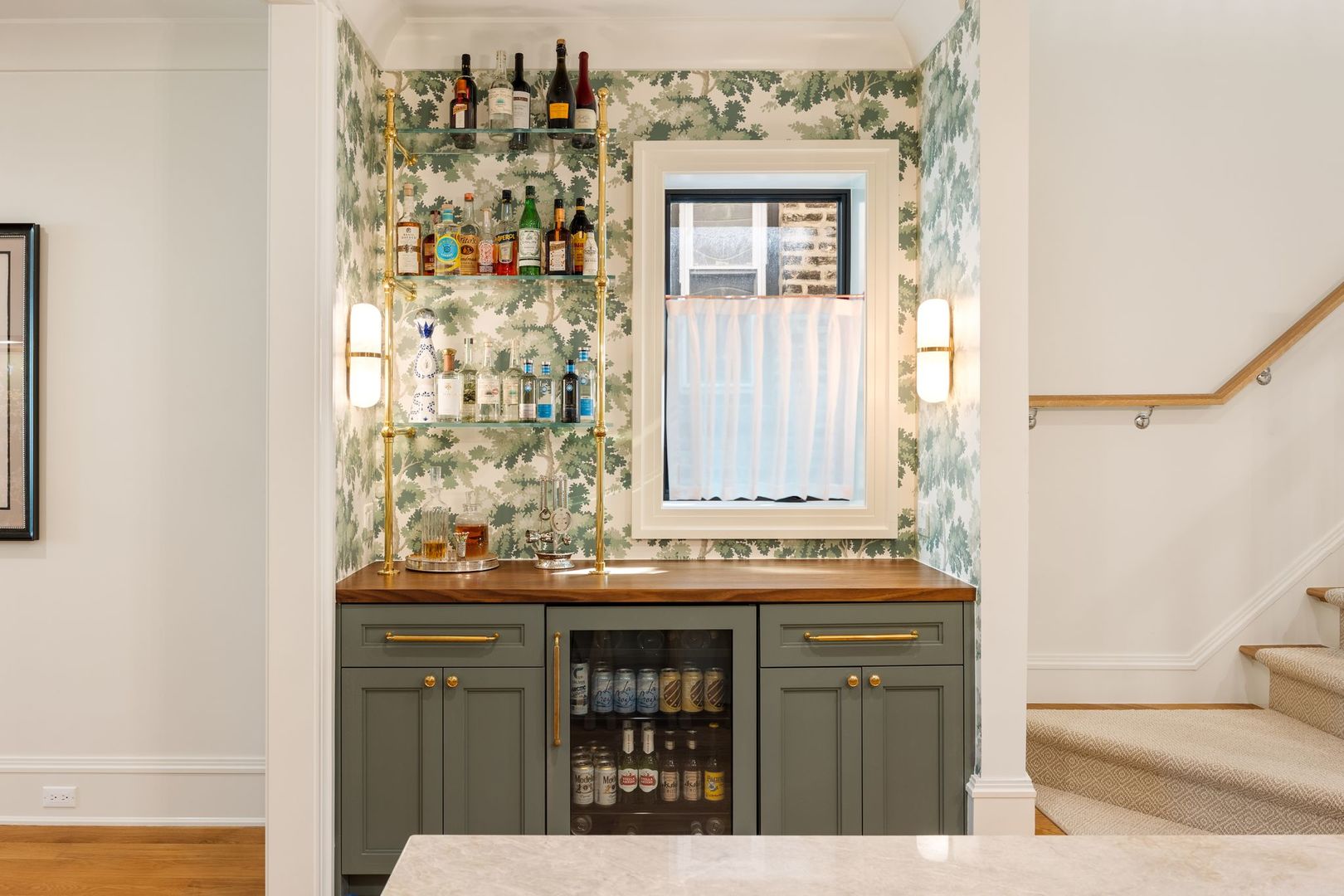 2034 North Mohawk Street, Unit 3 Chicago, IL 60614 - Photo 17 of 46 a bathroom with a sink and a mirror