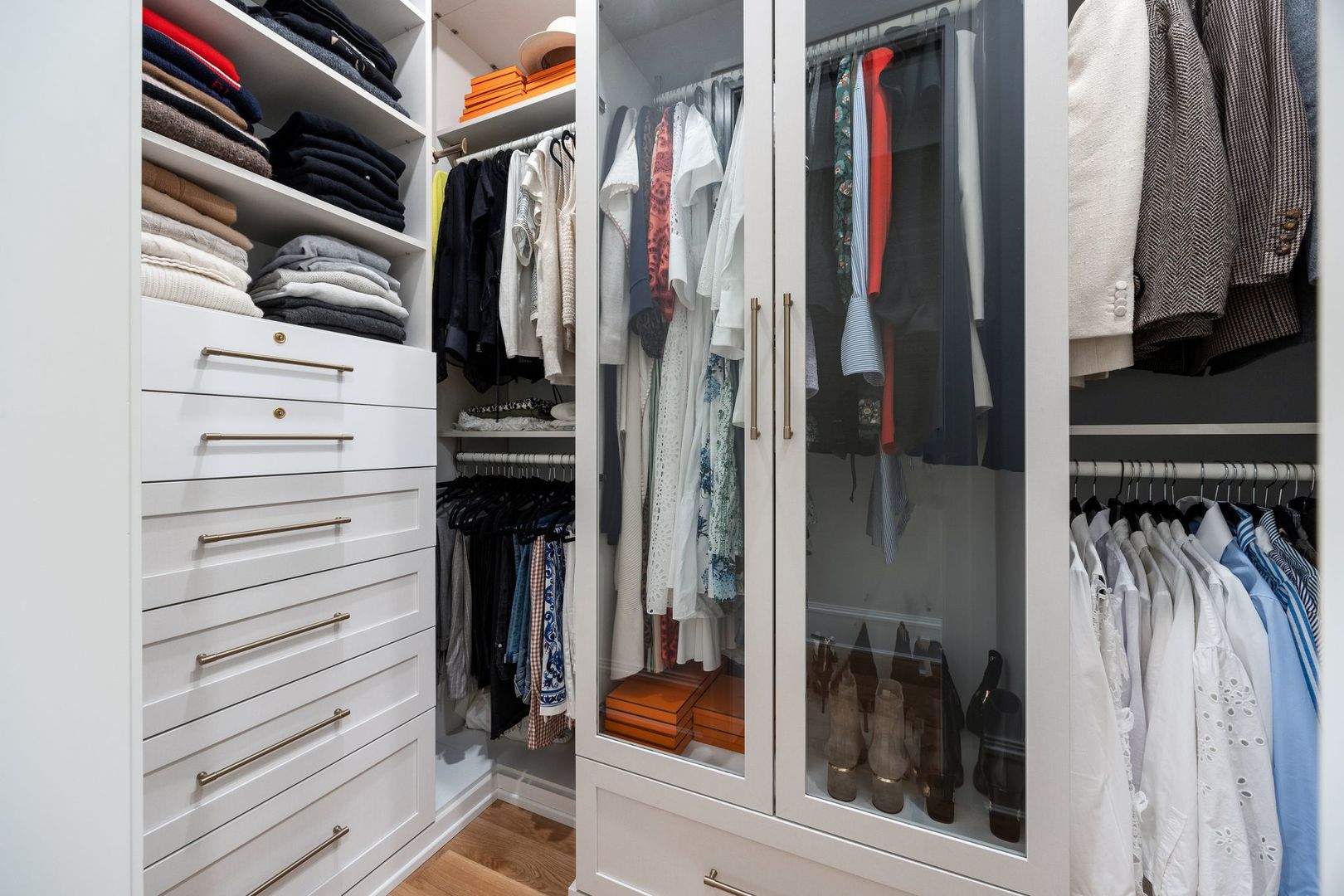 2034 North Mohawk Street, Unit 3 Chicago, IL 60614 - Photo 32 of 46 a view of walk in closet with clothes and shoes