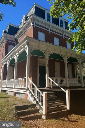a view of a house with a window
