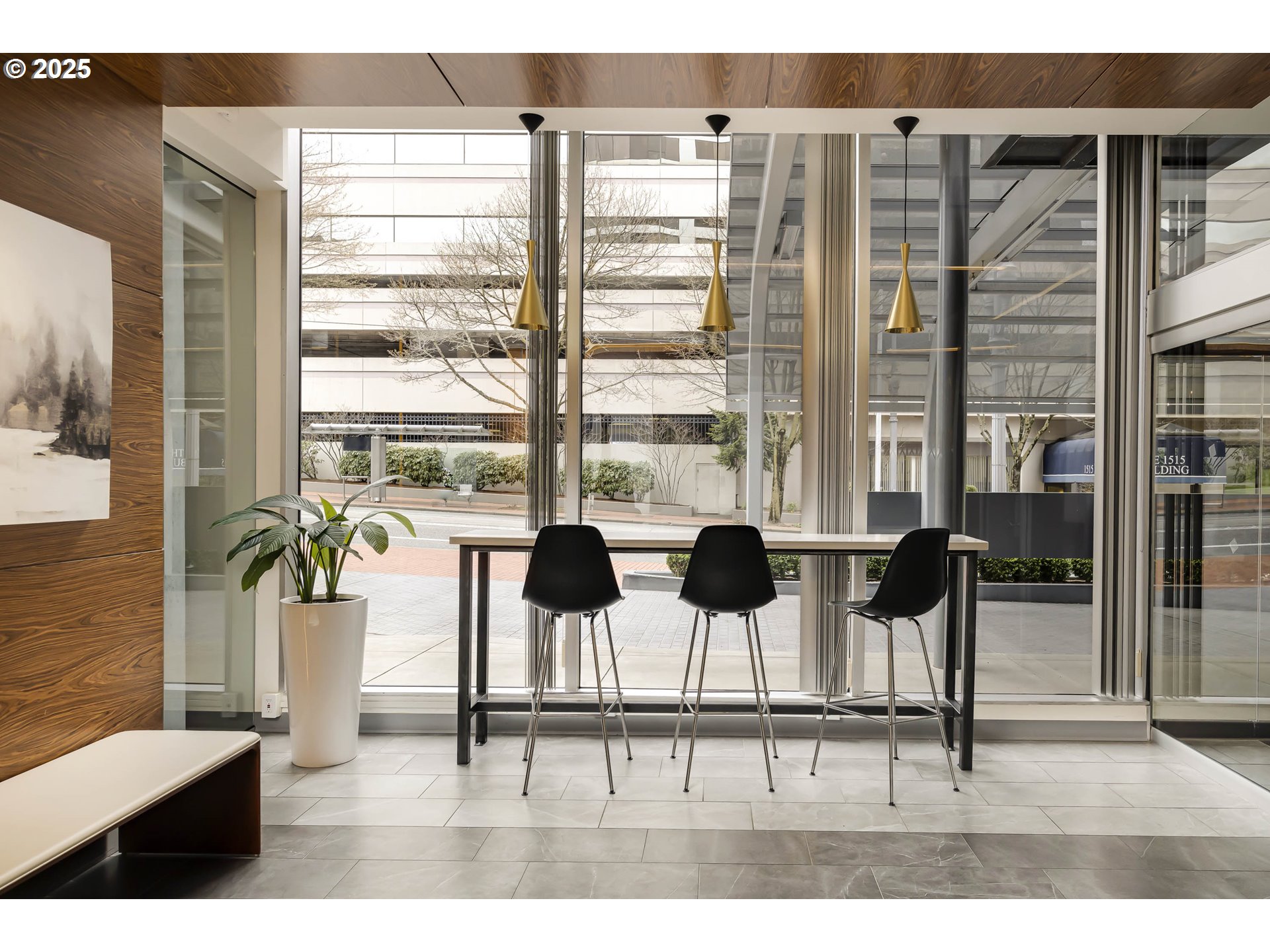 1500 Southwest 5th Avenue, Unit 906 Portland, OR 97201 - Photo 10 of 43 a view of a living room and a balcony