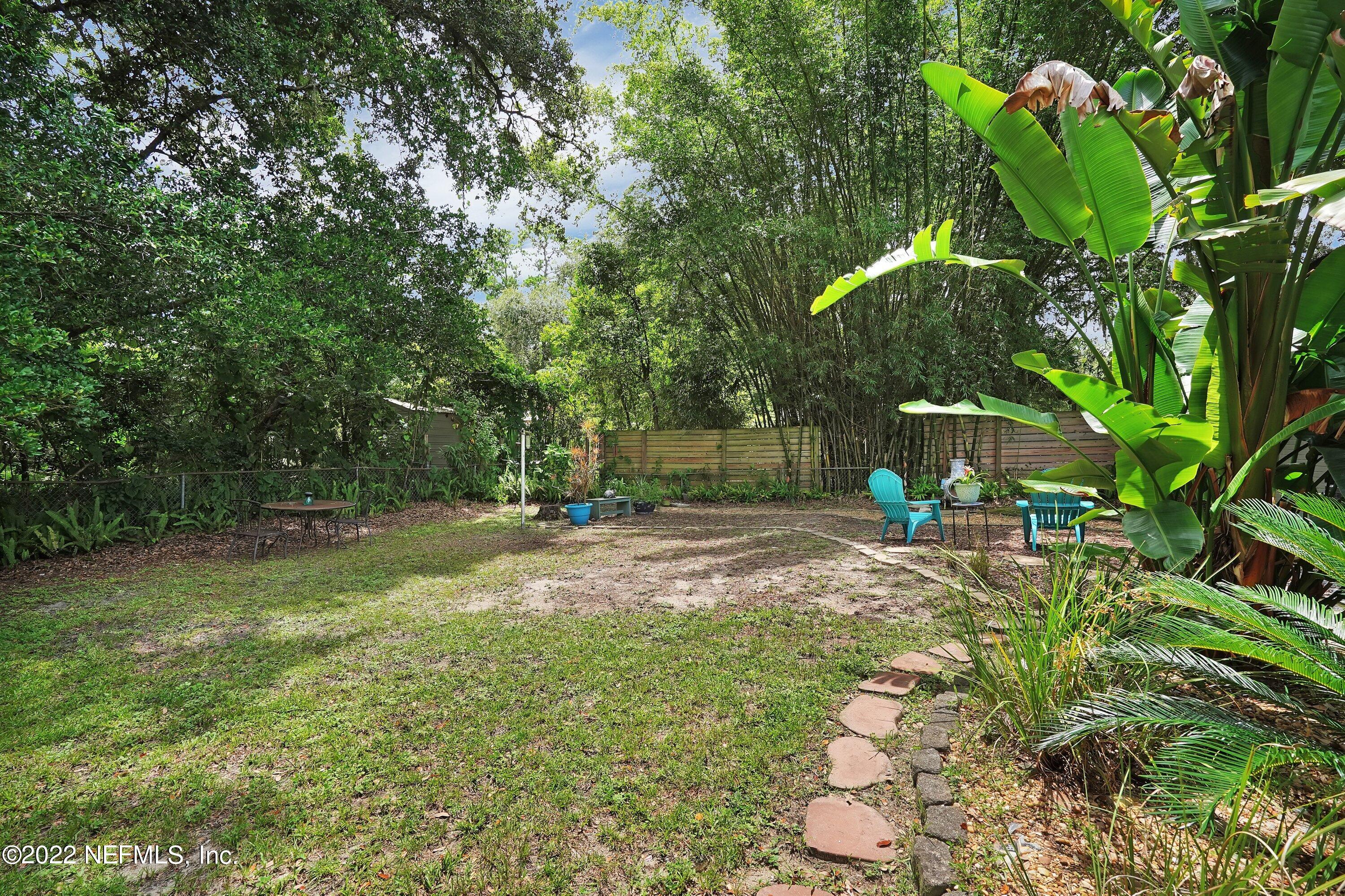 5329 Stanford Road Jacksonville, FL 32207 - Photo 28 of 28 a backyard of a house with lots of green space