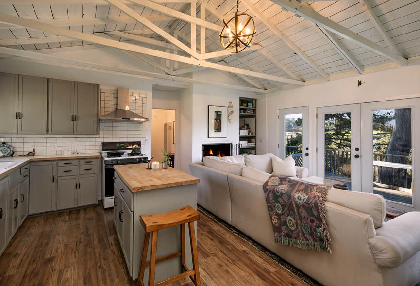 8316 Bates Road Ventura, CA 93001 - Photo 21 of 25 a living room with furniture and kitchen view