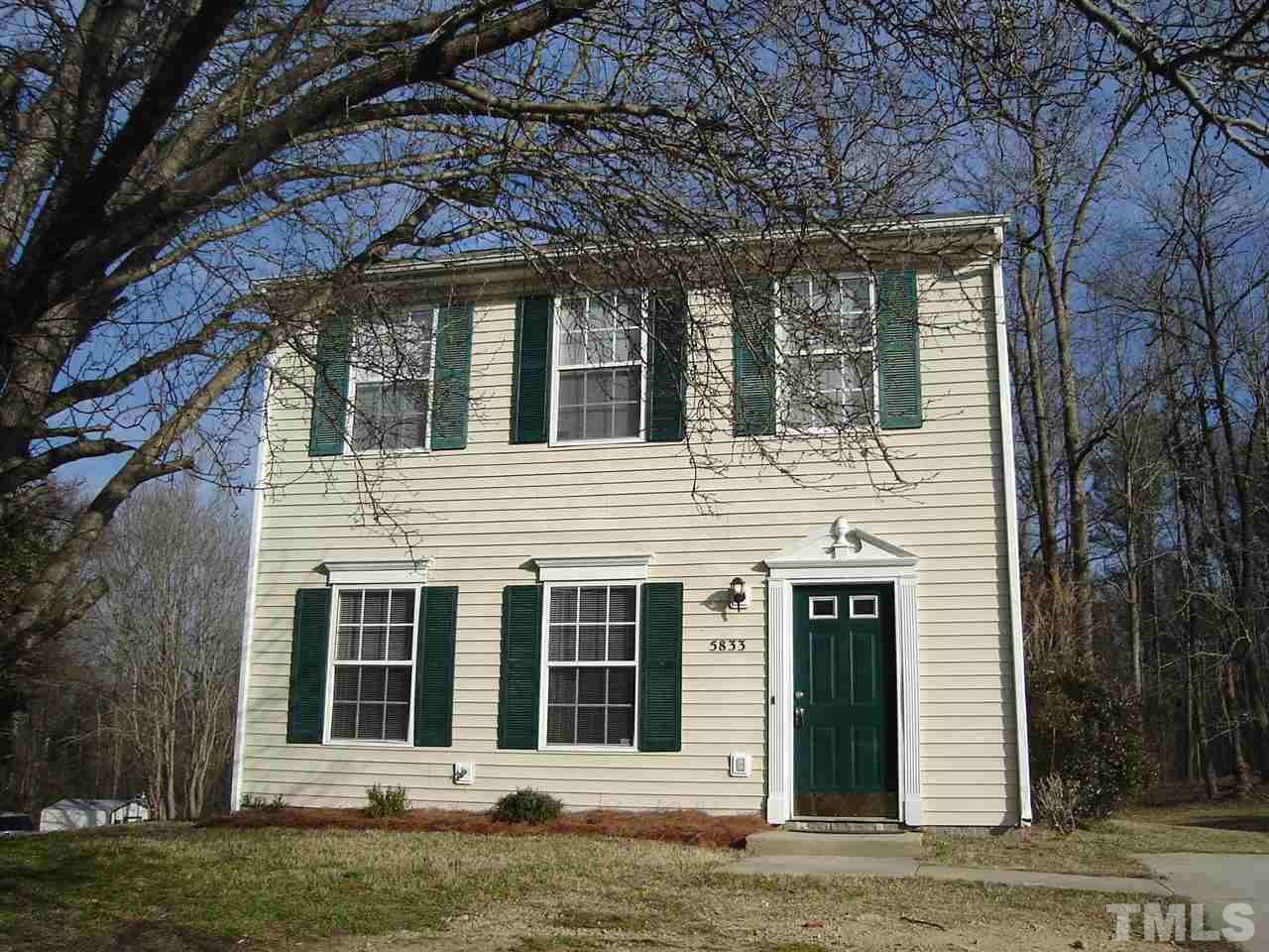 5833 Chatmoss Drive Raleigh, NC 27610 - Photo 1 of 10 a house that has a tree in front of it