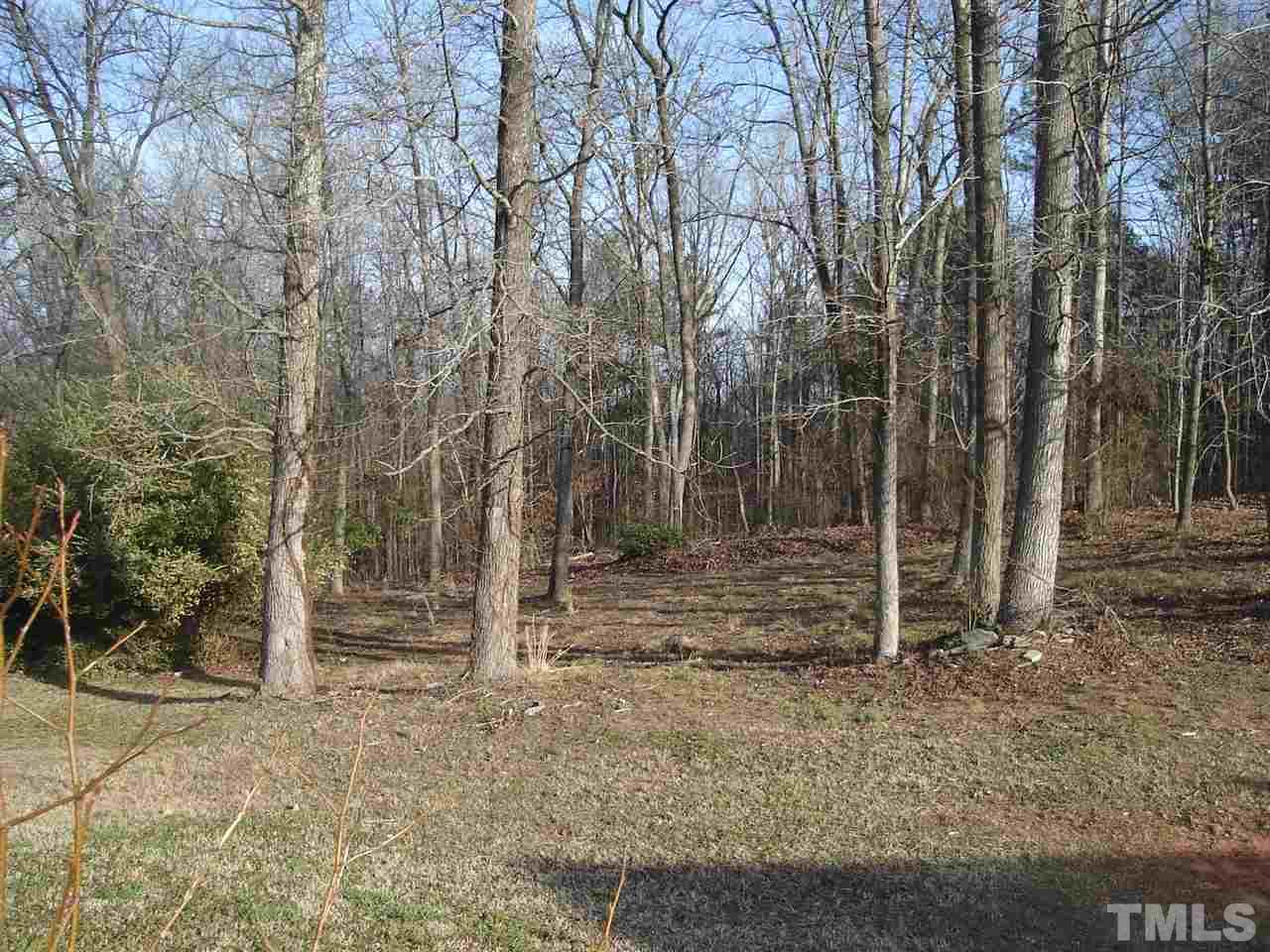 5833 Chatmoss Drive Raleigh, NC 27610 - Photo 6 of 10 a backyard of a house with lots of green space