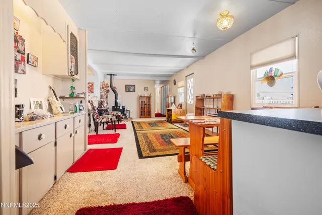 a very nice looking room with a large window