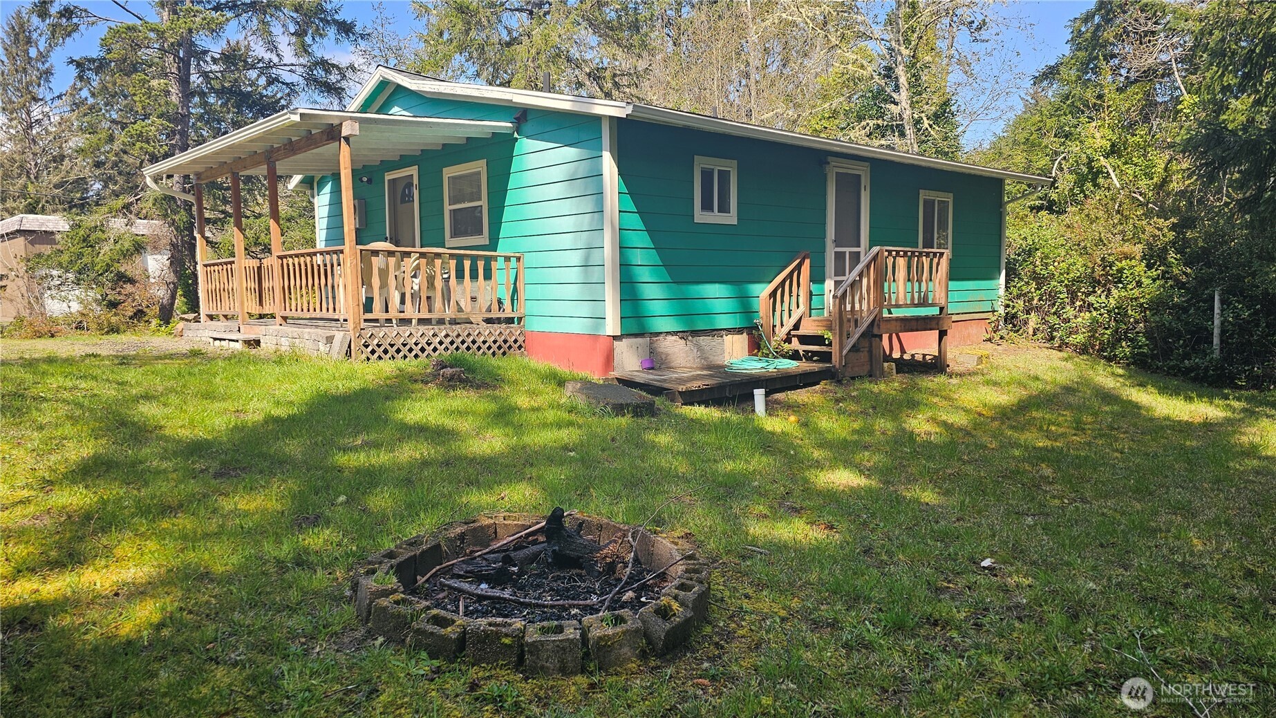24402 P Street Ocean Park, WA 98640 - Photo 18 of 40 a view of a house with backyard