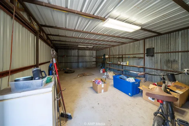 a view of storage and utility room