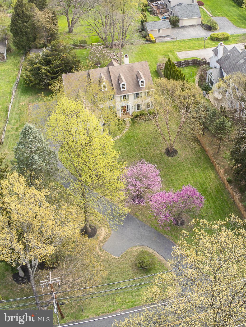 125 South Valley Road Paoli, PA 19301 - Photo 3 of 78 Mature trees and plantings encompass the property.